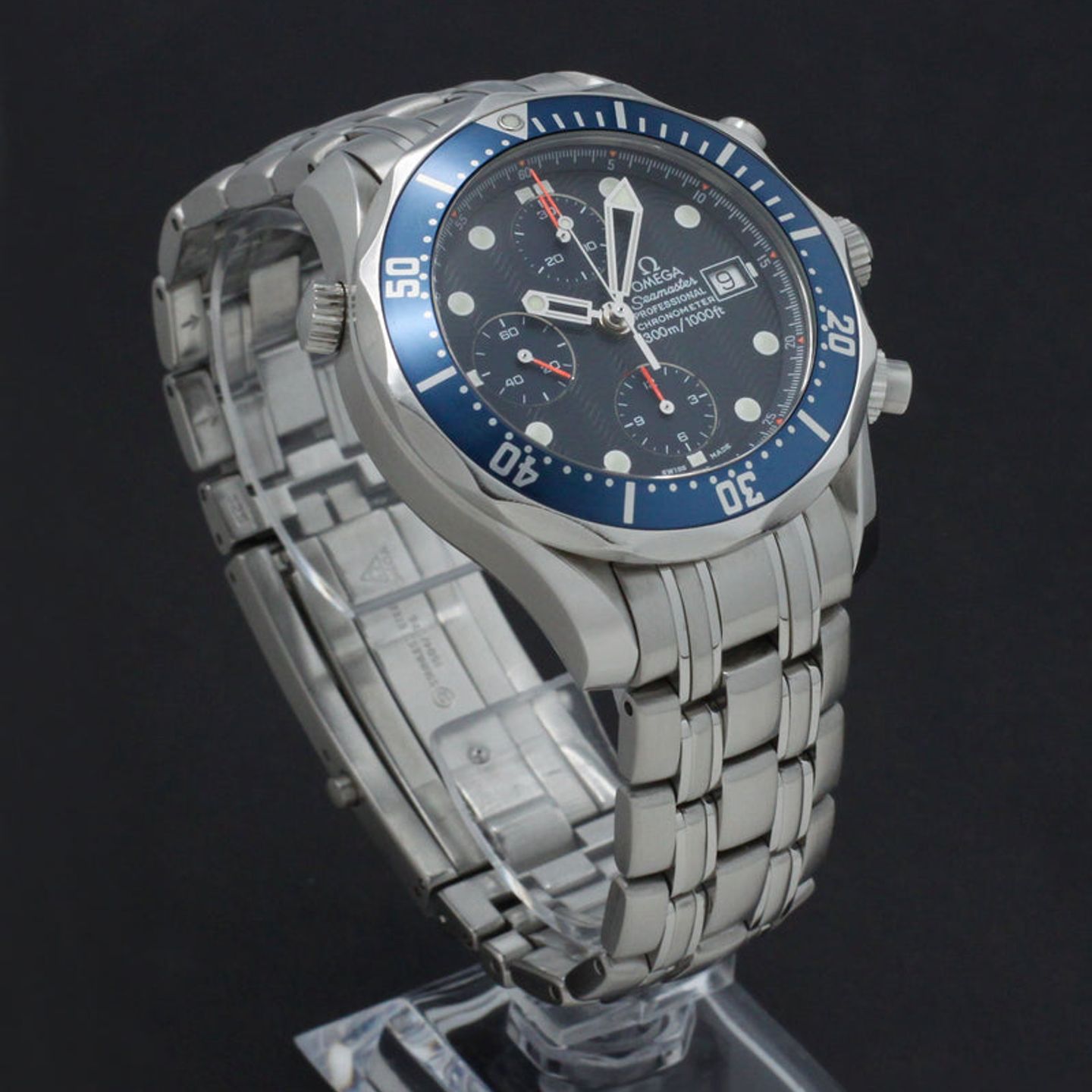 Omega Seamaster Diver 300 M 2599.80.00 (1999) - Blauw wijzerplaat 42mm Staal (6/7)