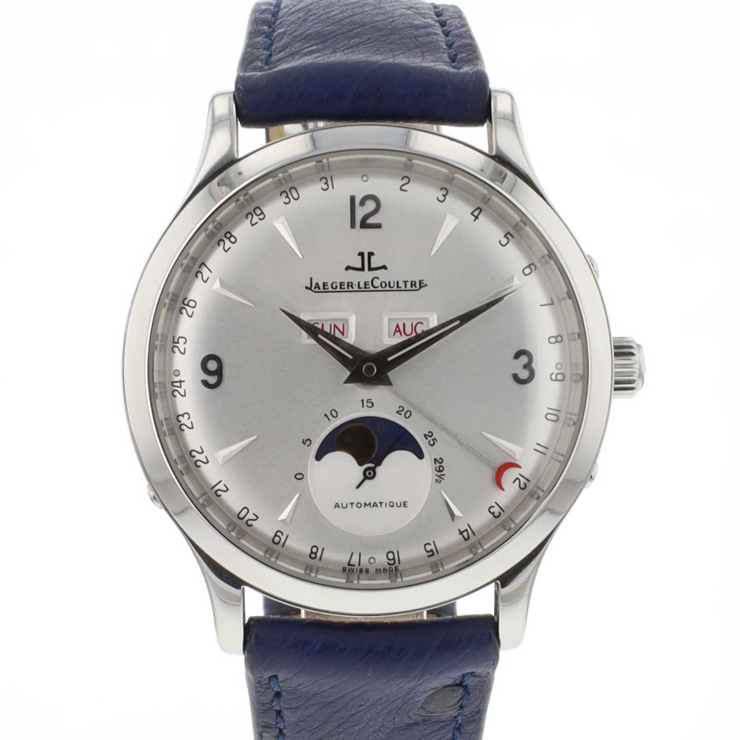 Jaeger-LeCoultre Master Calendar 140.8.98.S (2013) - Silver dial 37 mm Steel case (1/6)