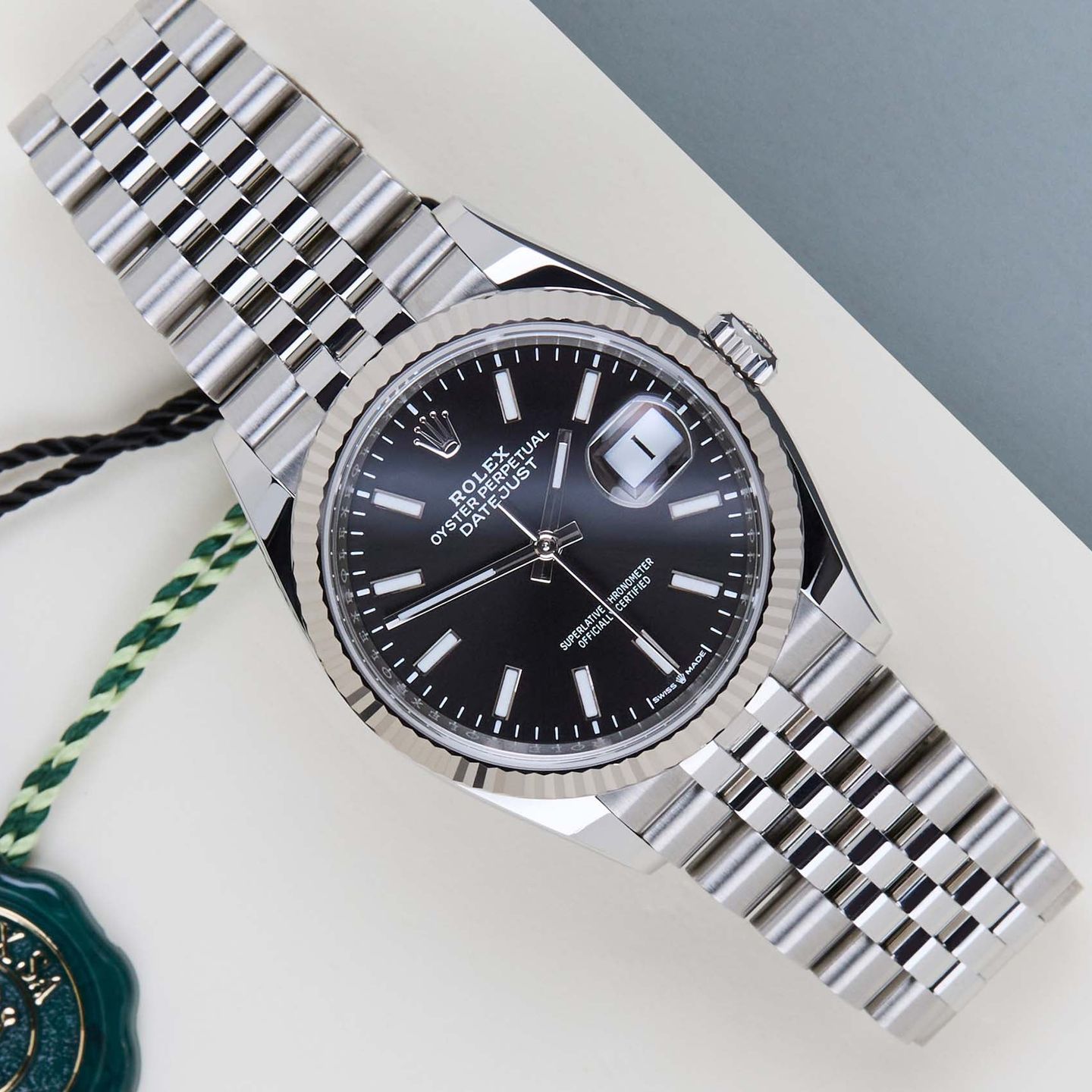 Rolex Datejust 36 126234 (2021) - 36mm Staal (1/8)