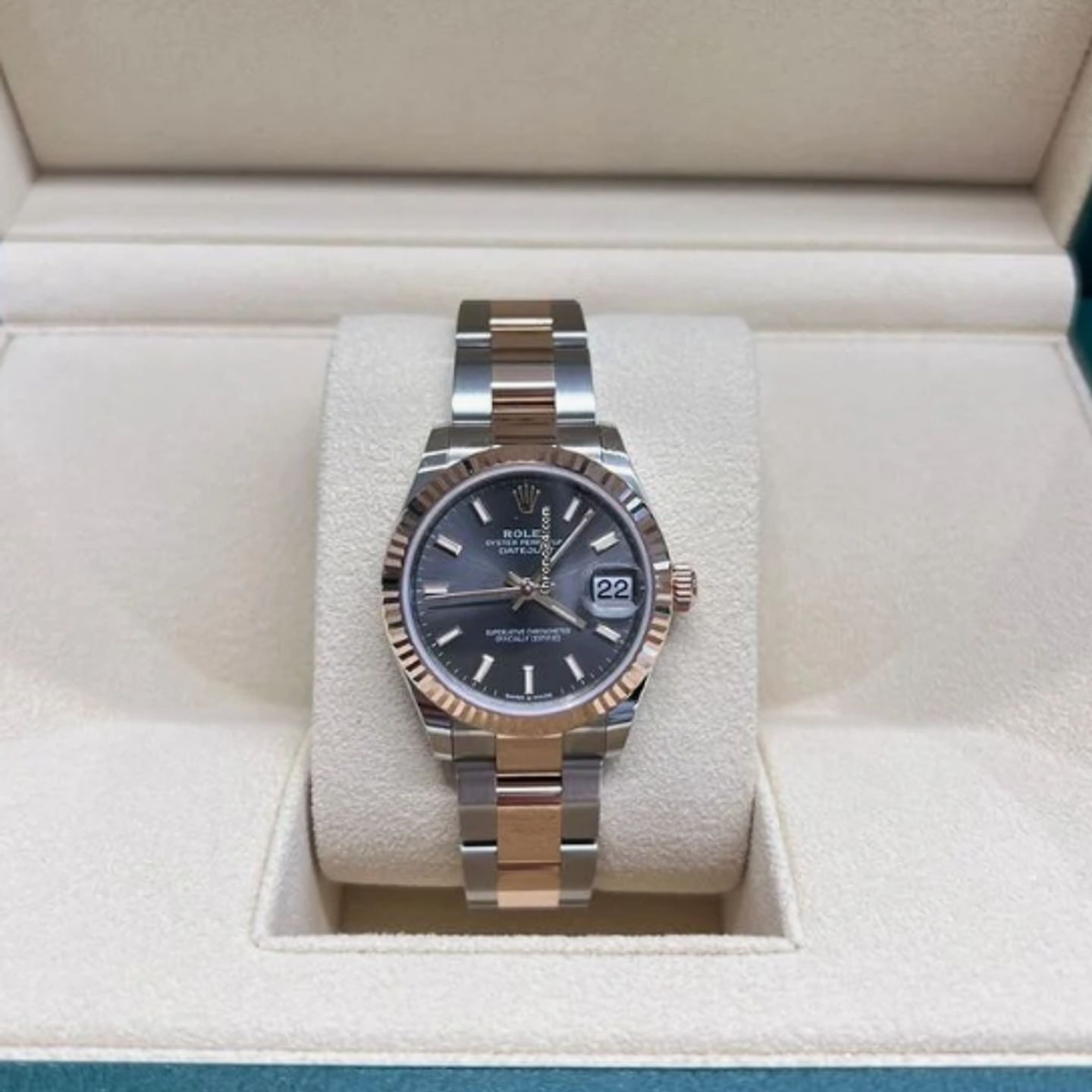 Rolex Datejust 31 278271 (2024) - Black dial 31 mm Steel case (2/4)