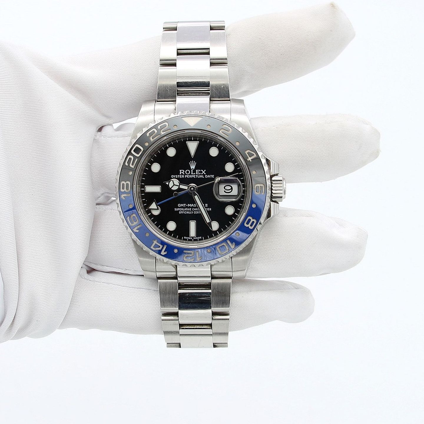 Rolex GMT-Master II 116710BLNR (Onbekend (willekeurig serienummer)) - Zwart wijzerplaat 40mm Staal (4/8)