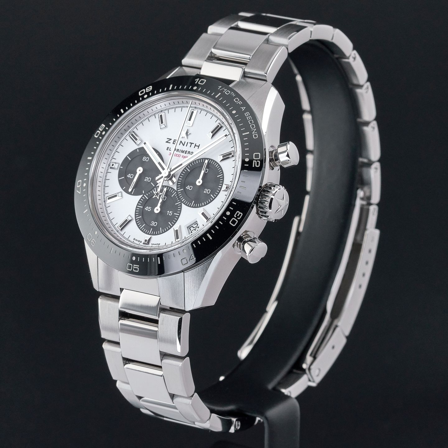 Zenith Chronomaster Sport 03.3102.3600/02.M3100 (2021) - White dial 41 mm Steel case (3/6)