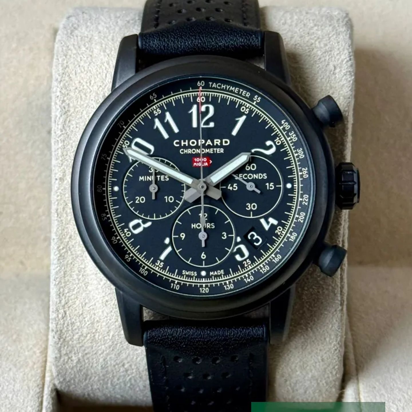 Chopard Mille Miglia 168589-3028 (2023) - Zwart wijzerplaat 42mm Staal (2/8)