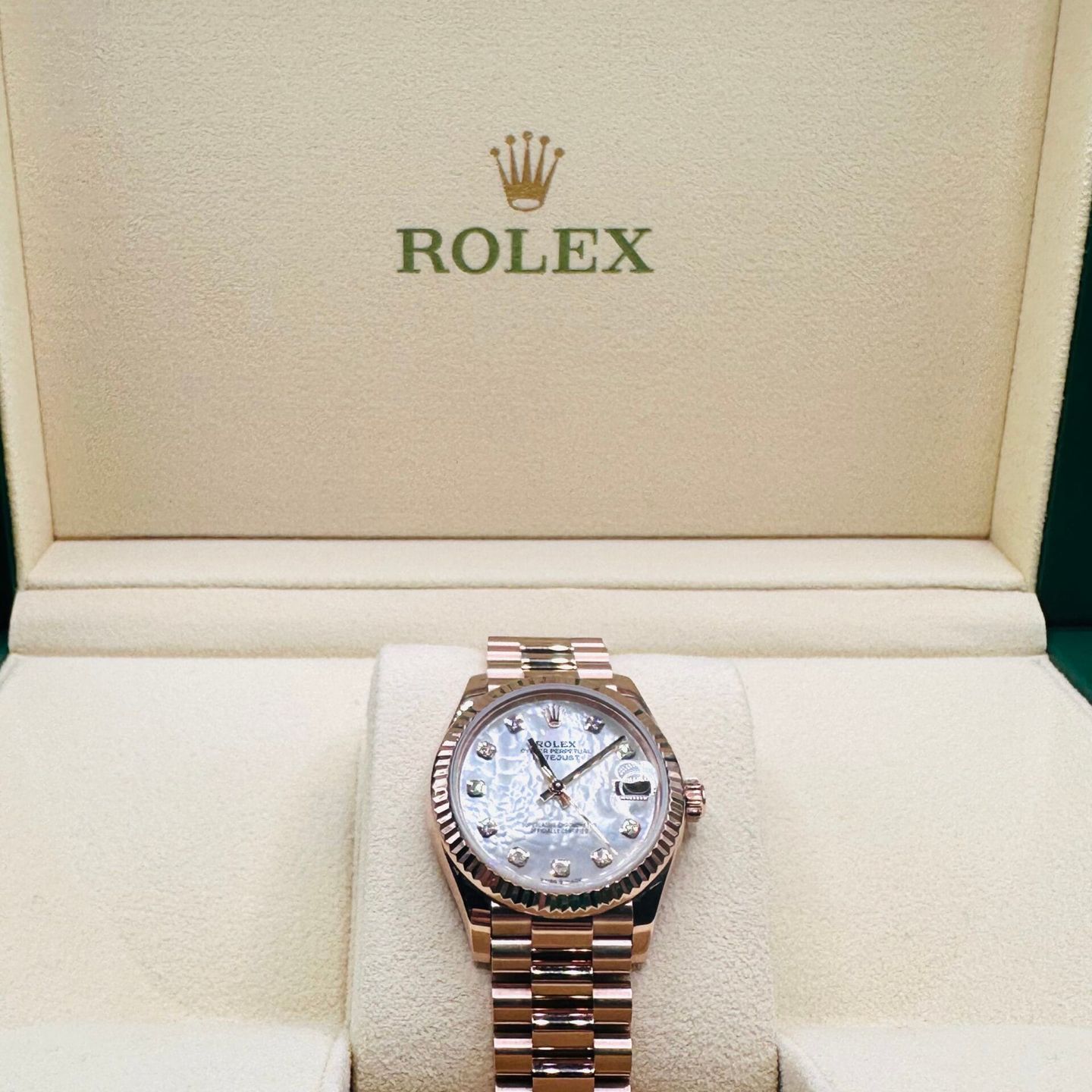 Rolex Datejust 31 278275 (2019) - 31mm Roségoud (2/4)