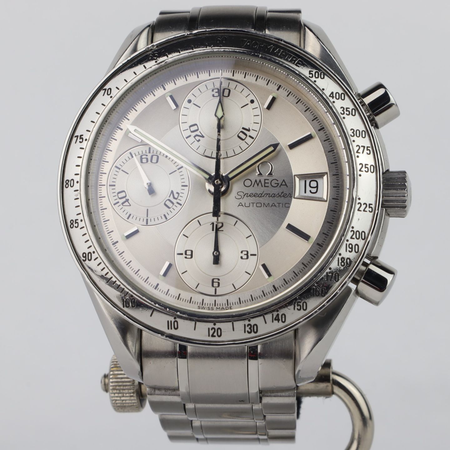 Omega Speedmaster Date 3513.30 (1998) - 39 mm Steel case (1/8)