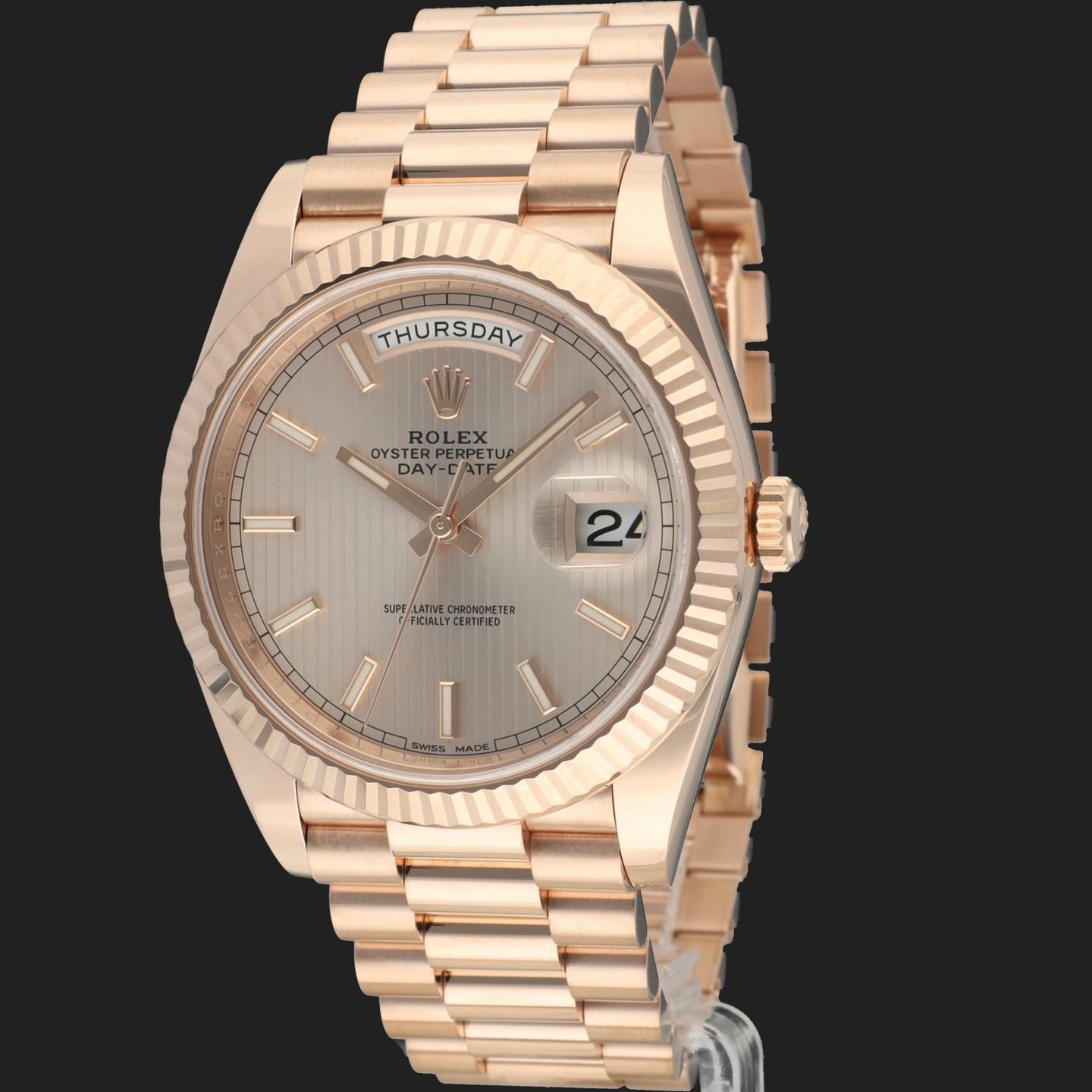 Rolex Day-Date 40 228235 (2016) - 40mm Roségoud (1/6)