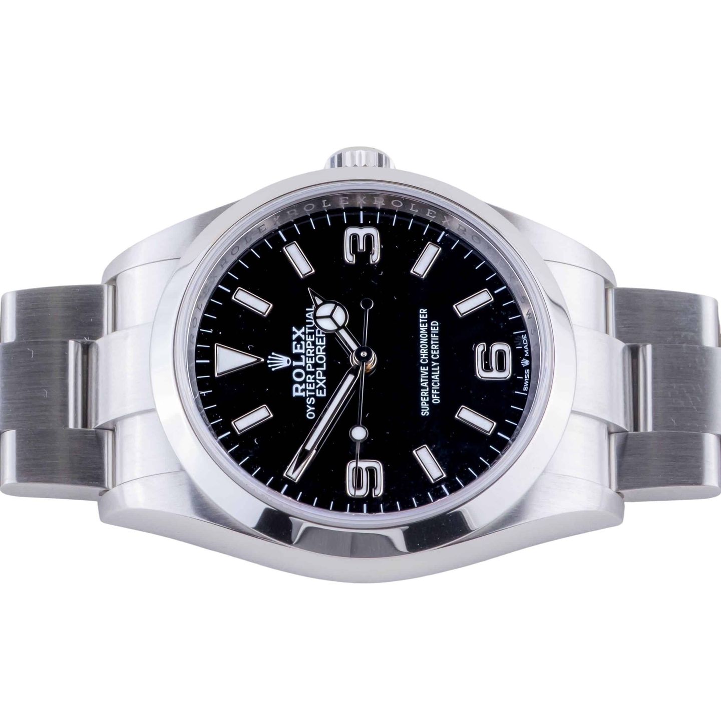 Rolex Explorer 124270 (2023) - Zwart wijzerplaat 36mm Staal (5/8)