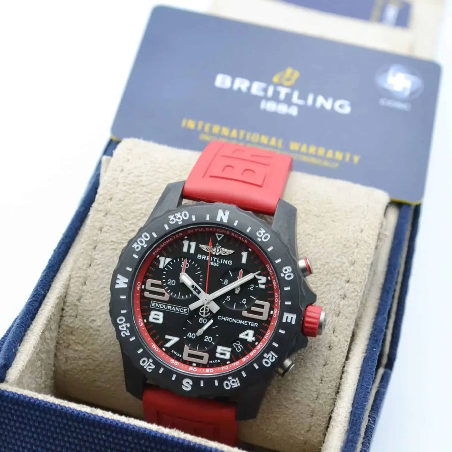 Breitling Endurance Pro X82310D51B1S1 (2024) - Black dial 44 mm Plastic case (7/7)