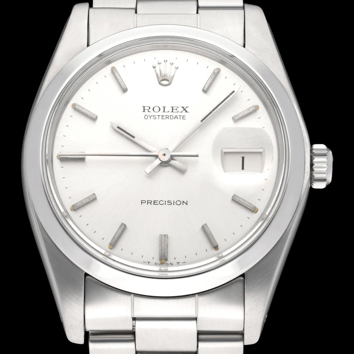 Rolex Oyster Precision 6694 (1978) - Silver dial 34 mm Steel case (1/7)