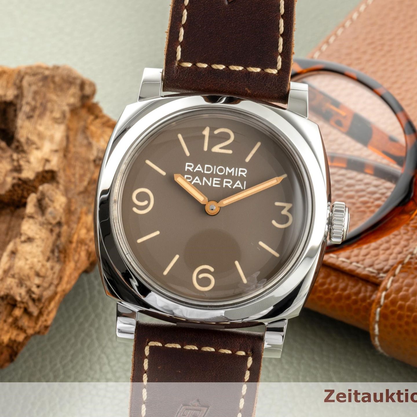 Panerai Special Editions PAM00662 (Unknown (random serial)) - Brown dial 47 mm Steel case (3/8)