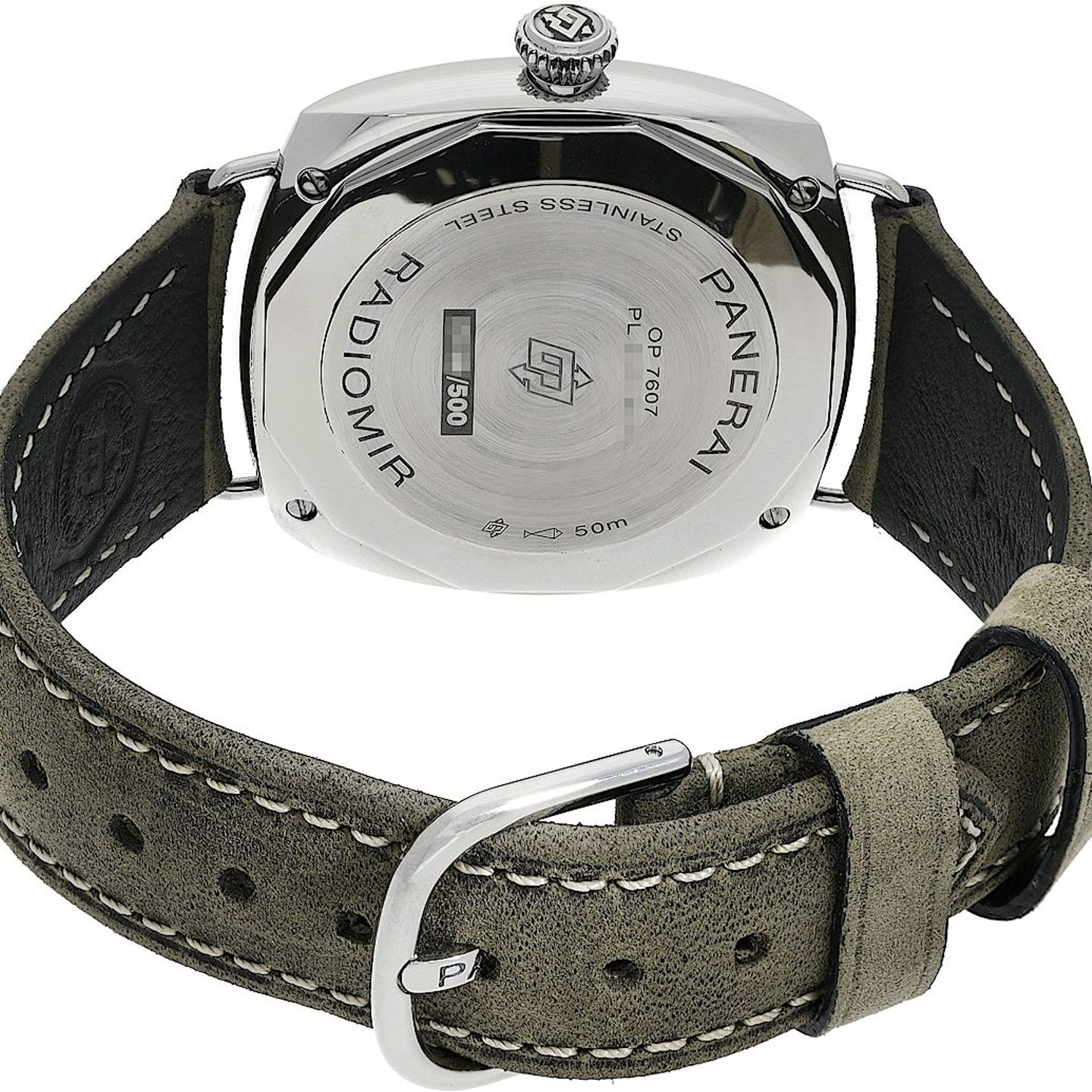 Panerai Radiomir PAM01386 (2023) - Green dial 40 mm Steel case (5/5)