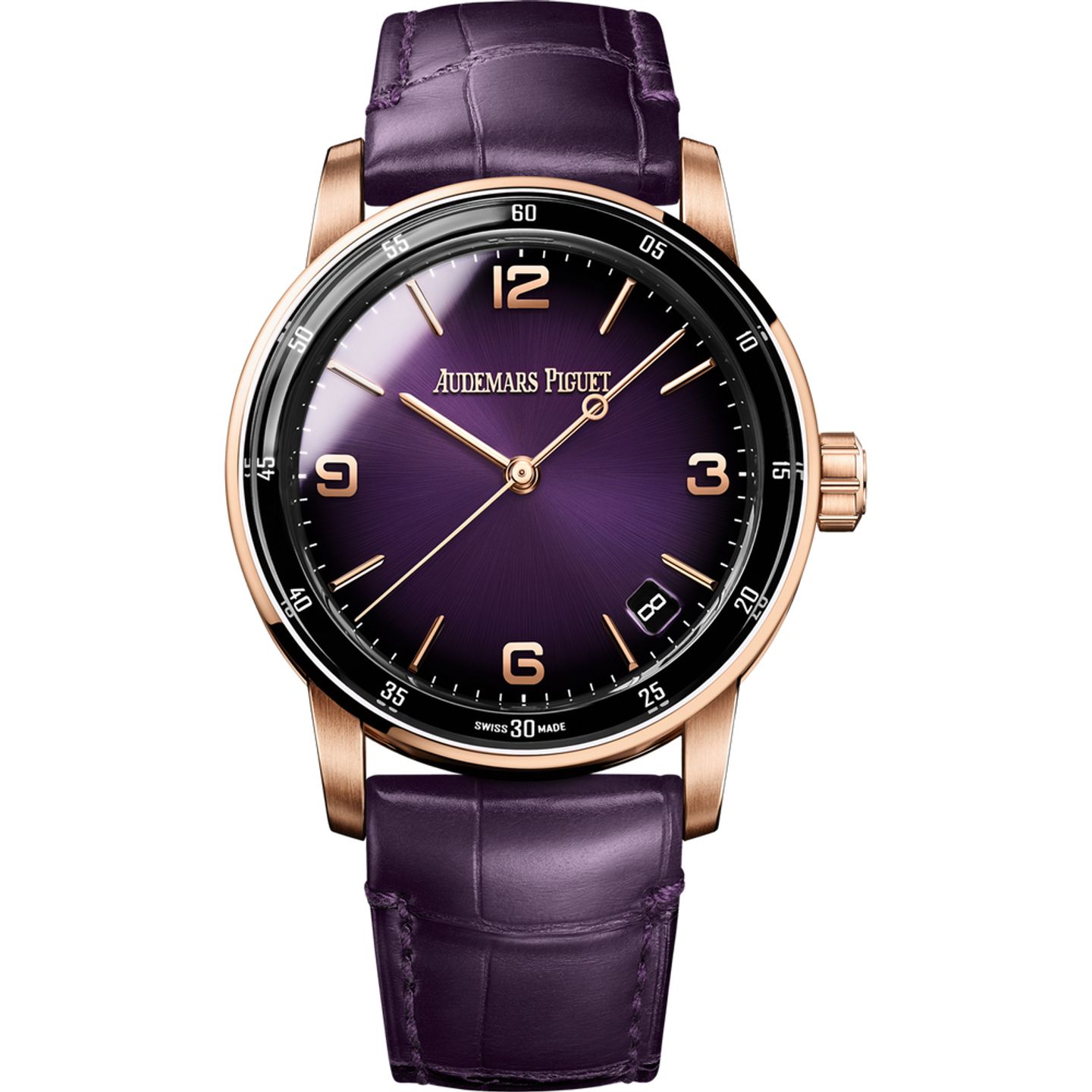 Audemars Piguet CODE 11.59 15210OR.OO.A616CR.01 (2025) - Purple dial 41 mm Rose Gold case (1/1)