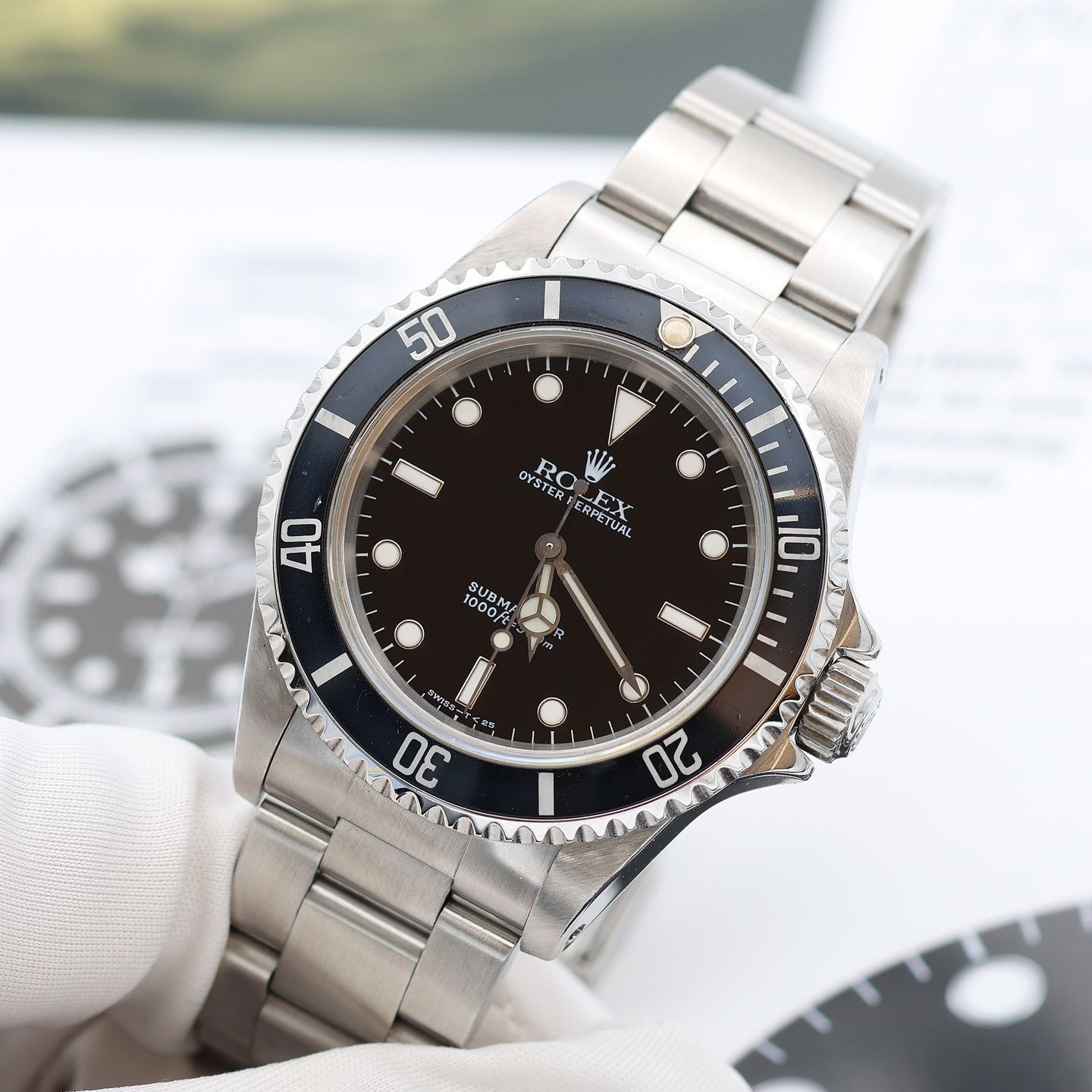 Rolex Submariner No Date 14060 - (6/8)