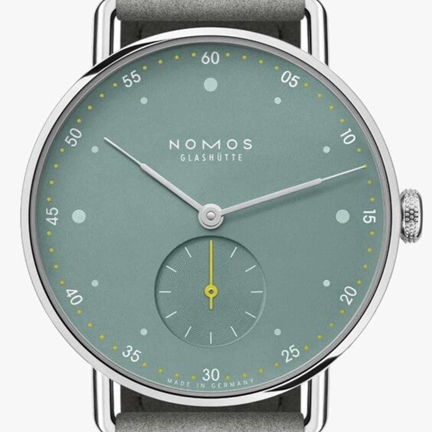 NOMOS Metro 1124 (2026) - Groen wijzerplaat 33mm Staal (1/1)