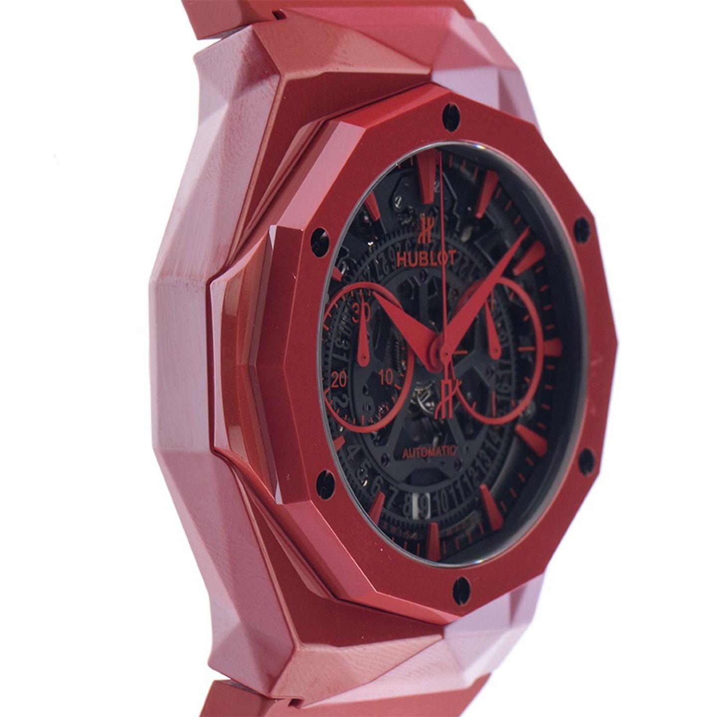 Hublot Classic Fusion Aerofusion 525.CF.0130.RX.ORL19 (2022) - Transparent dial 45 mm Ceramic case (5/7)
