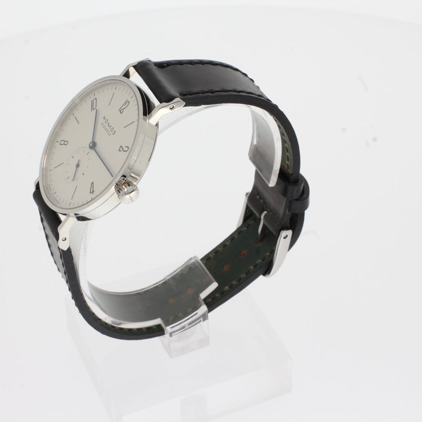 NOMOS Tangente 38 164 (2024) - Wit wijzerplaat 38mm Staal (2/4)