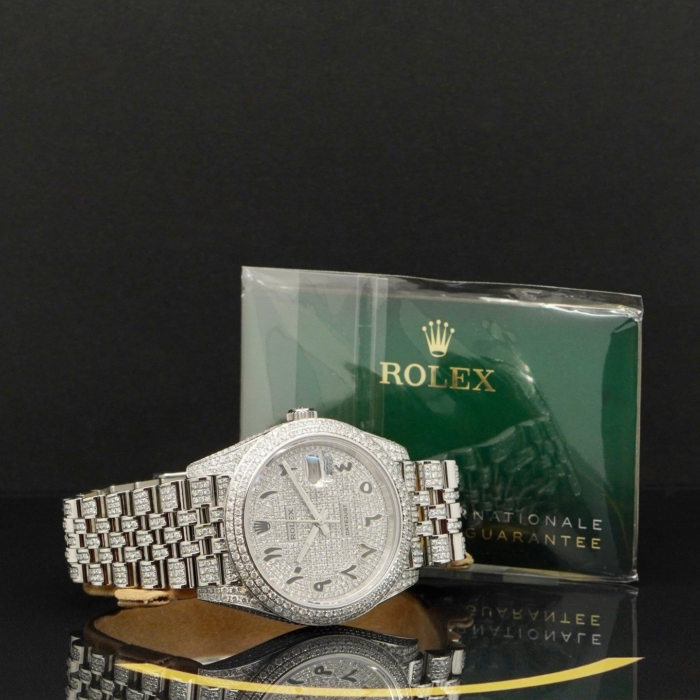 Rolex Datejust 41 126300 (2024) - Diamant wijzerplaat 41mm Staal (5/7)