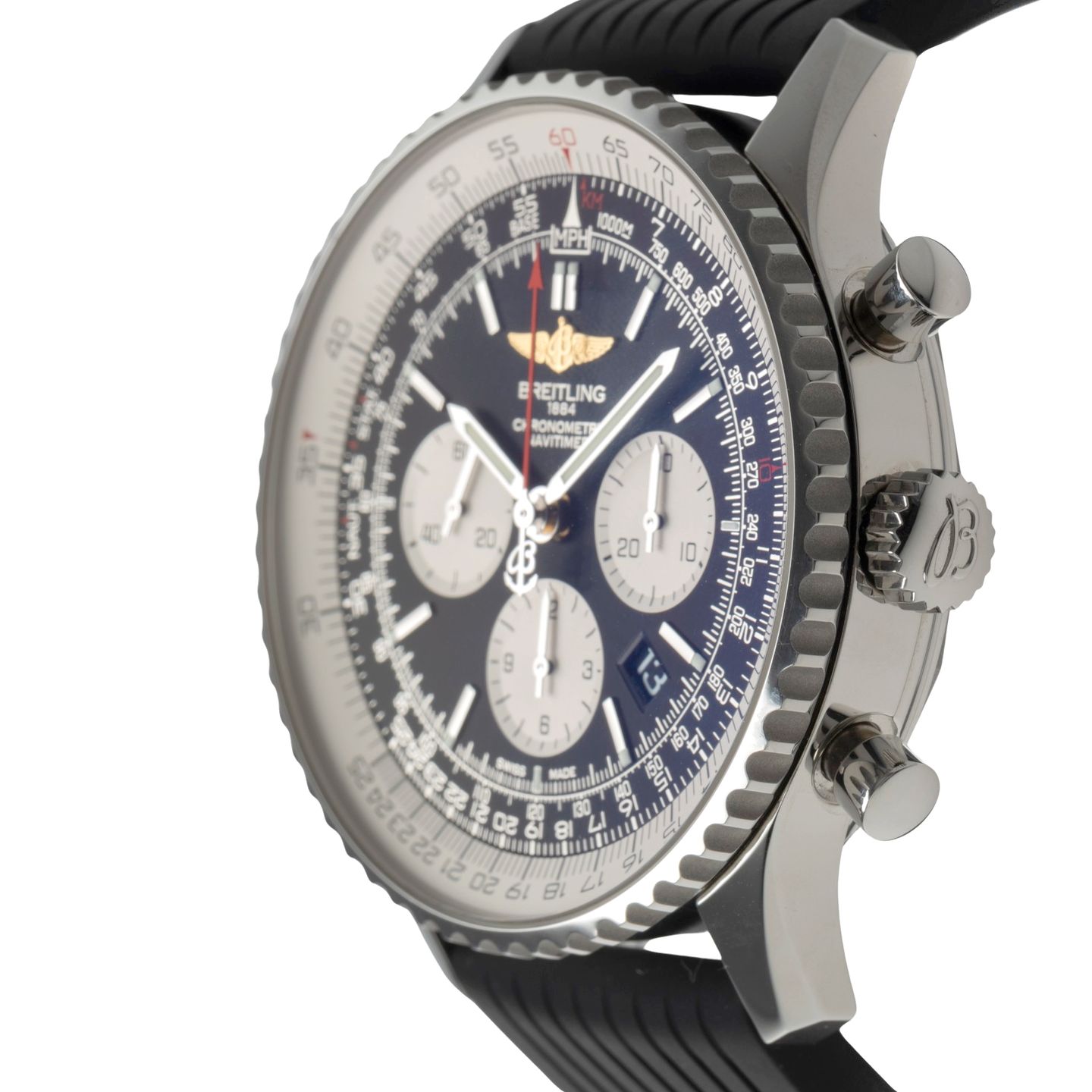 Breitling Navitimer 01 (46 MM) AB012721/BD09 (Unknown (random serial)) - Black dial 46 mm Steel case (6/8)