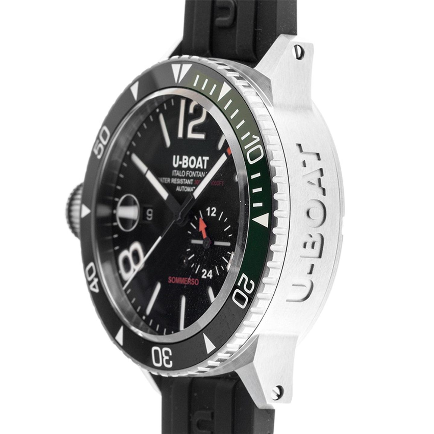 U-Boat Sommerso 9520 (Unknown (random serial)) - Green dial 47 mm Steel case (4/7)