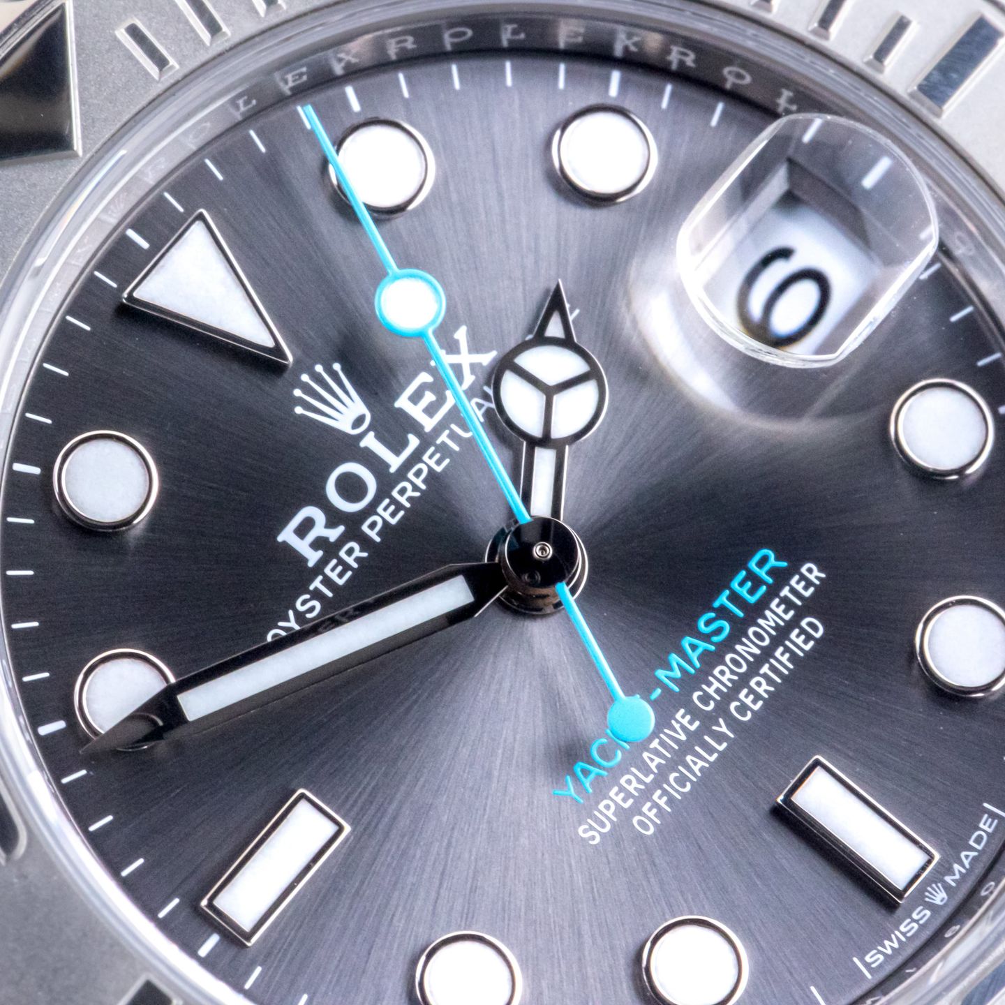 Rolex Yacht-Master 37 268622 (2024) - Grijs wijzerplaat 37mm Staal (2/8)