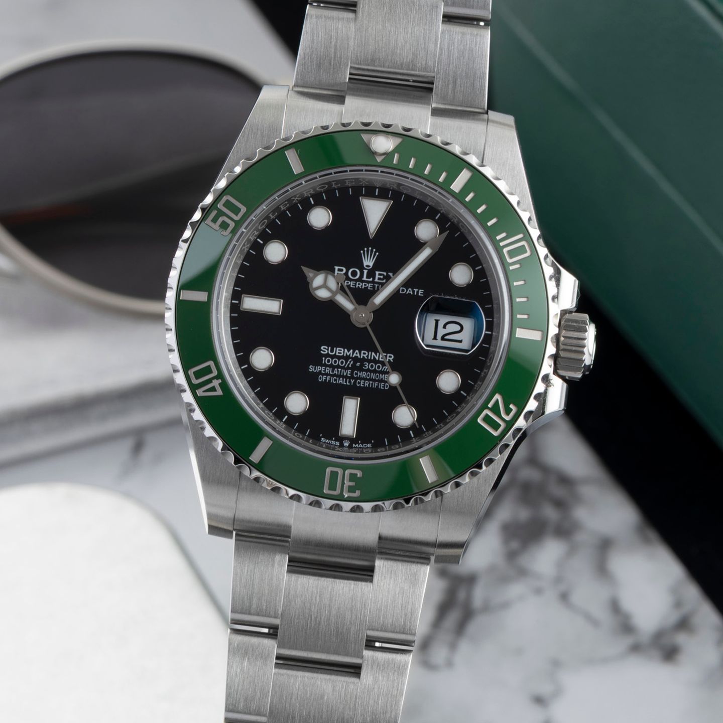 Rolex Submariner Date 126610LV (Unknown (random serial)) - Black dial 41 mm Steel case (3/8)