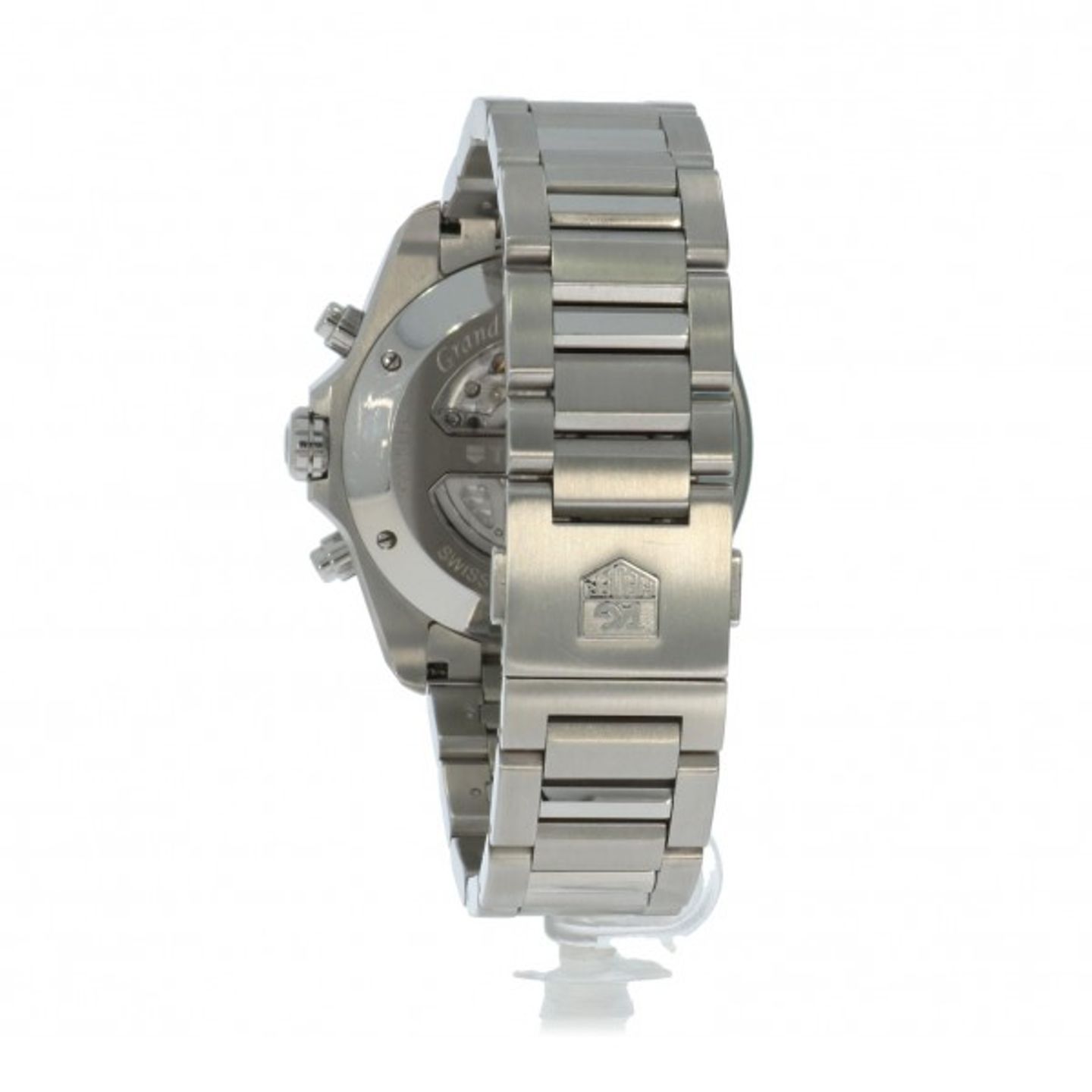 TAG Heuer Grand Carrera CAV511A (Onbekend (willekeurig serienummer)) - Zwart wijzerplaat 43mm Staal (4/5)