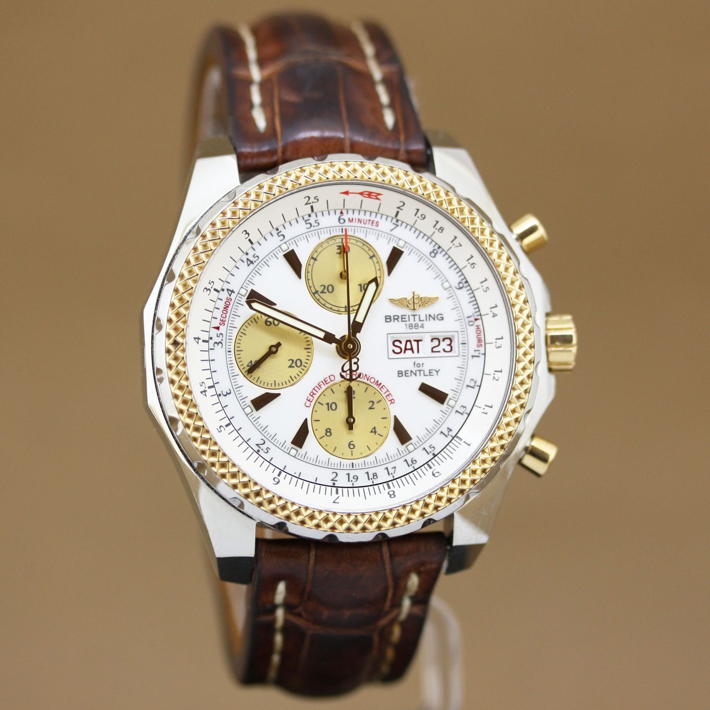 Breitling Bentley GT D13362 (2004) - 44 mm Steel case (3/8)