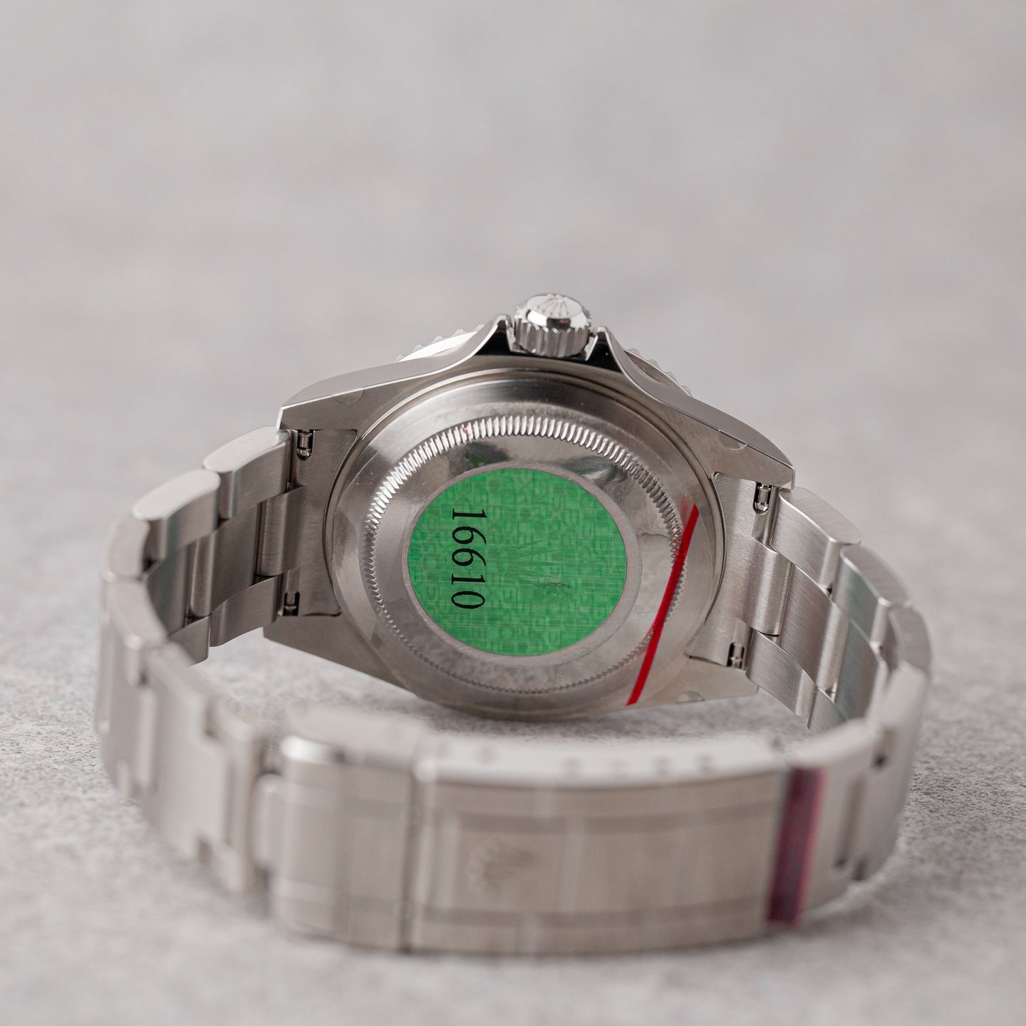 Rolex Submariner Date 16610LV (2004) - Black dial 40 mm Steel case (8/8)