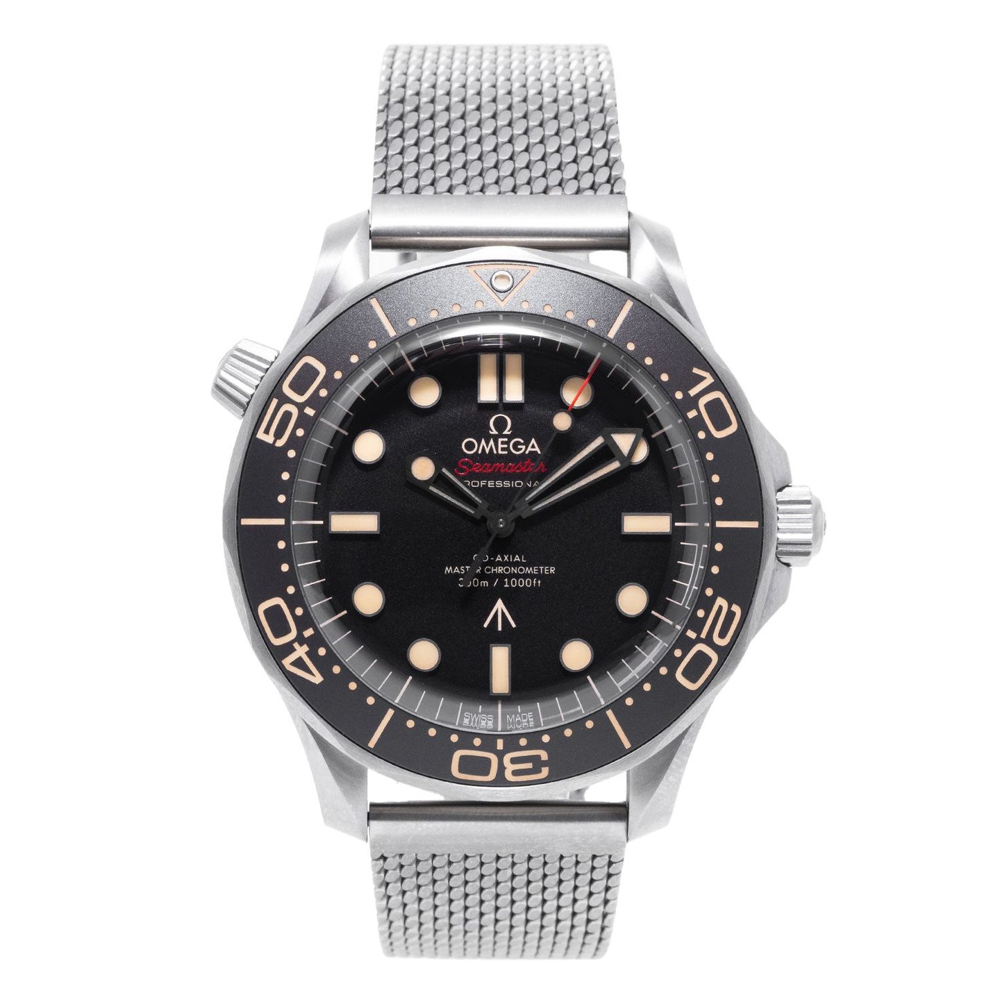 Omega Seamaster Diver 300 M 210.90.42.20.01.001 (2022) - Bruin wijzerplaat 42mm Titanium (1/6)