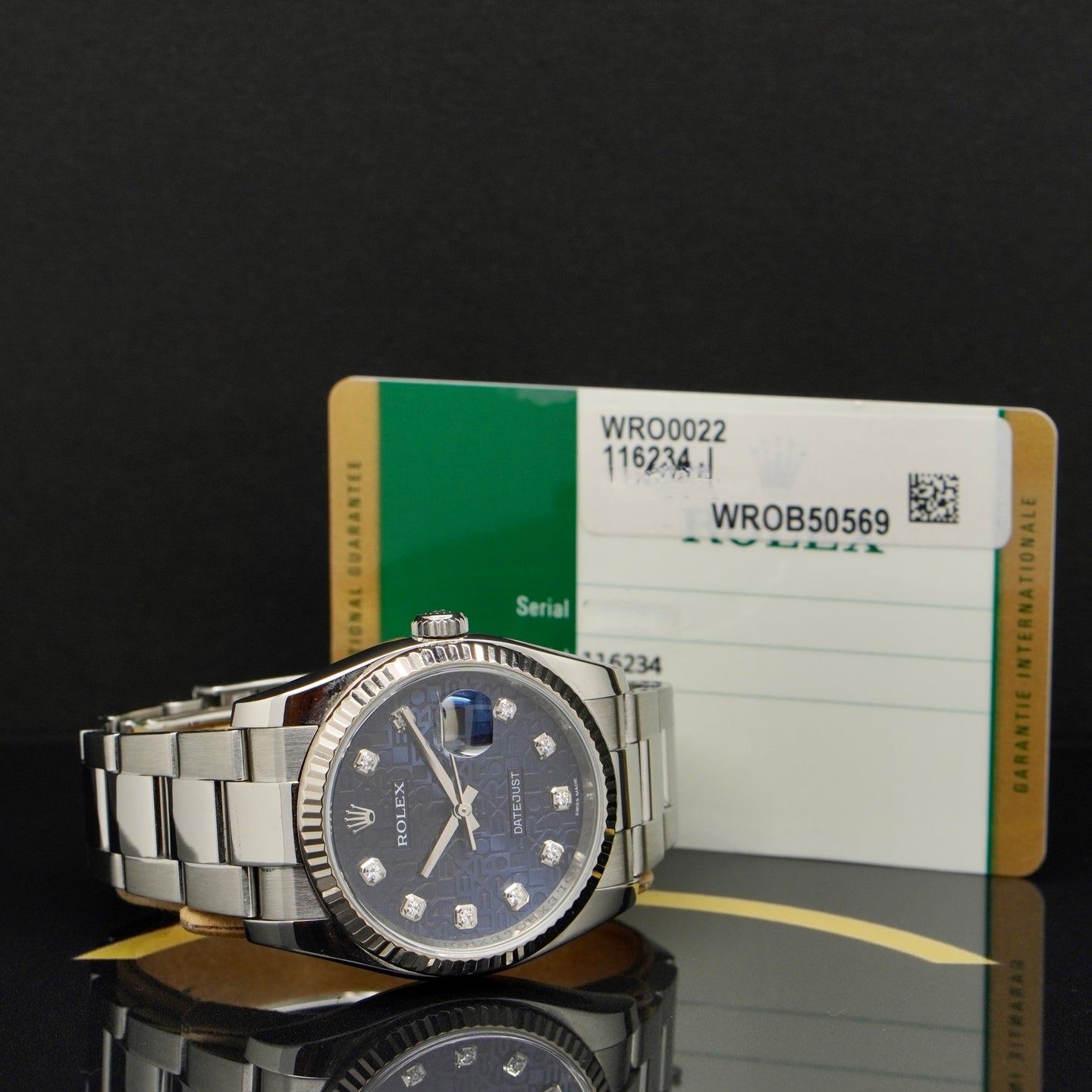 Rolex Datejust 36 116234 (2015) - Blauw wijzerplaat 36mm Staal (5/7)