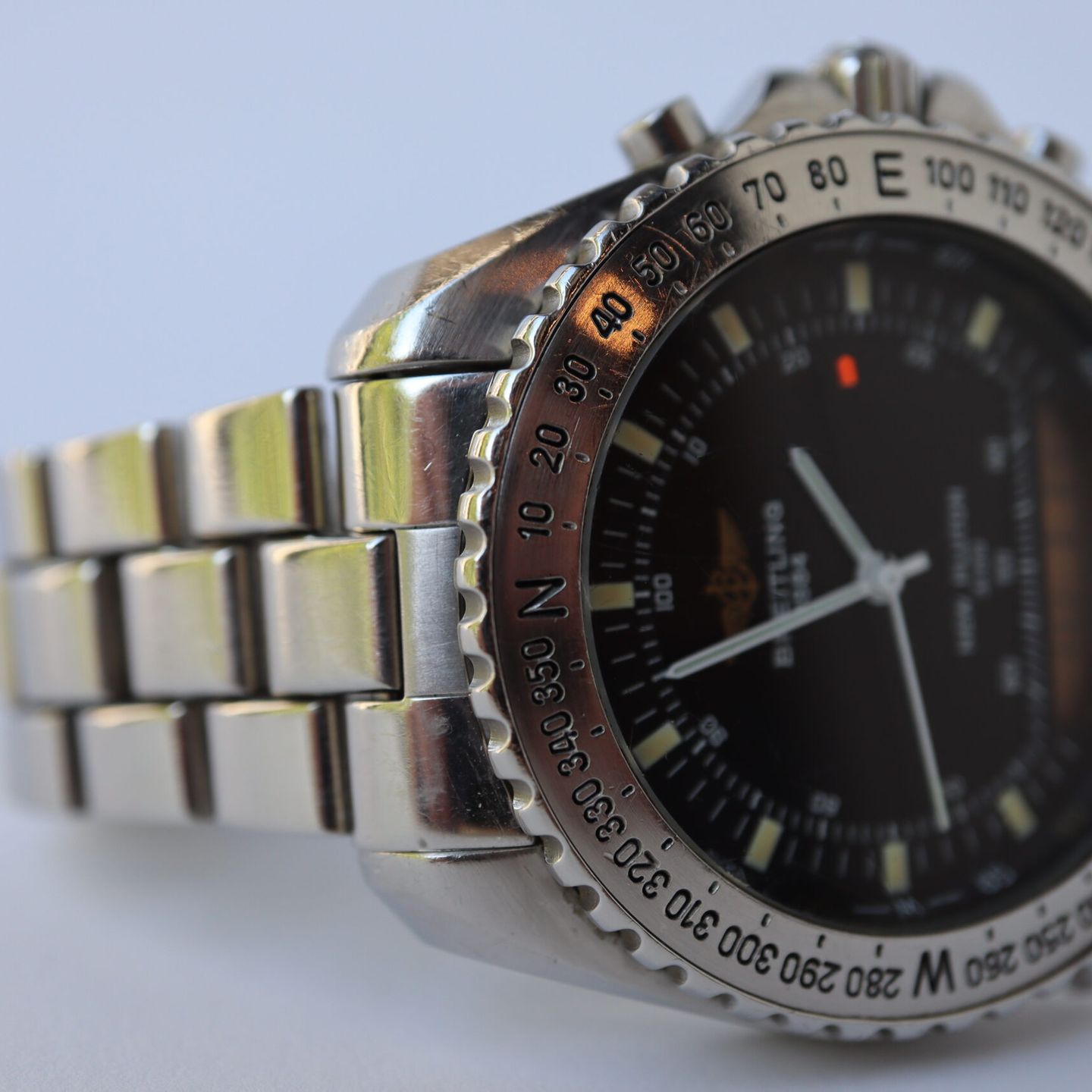 Breitling Pluton A51038 (1994) - 41 mm Steel case (7/8)