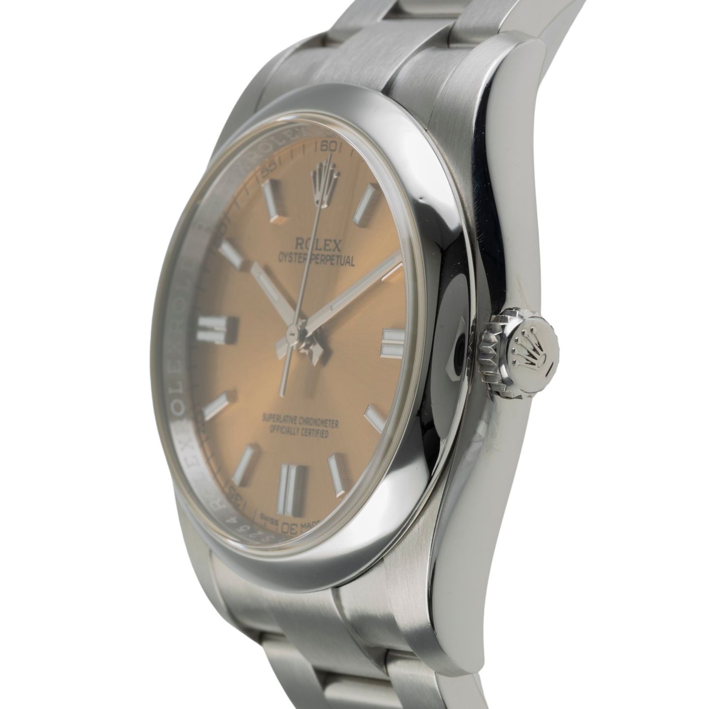 Rolex Oyster Perpetual 36 116000 (Onbekend (willekeurig serienummer)) - Roze wijzerplaat 36mm Staal (6/8)