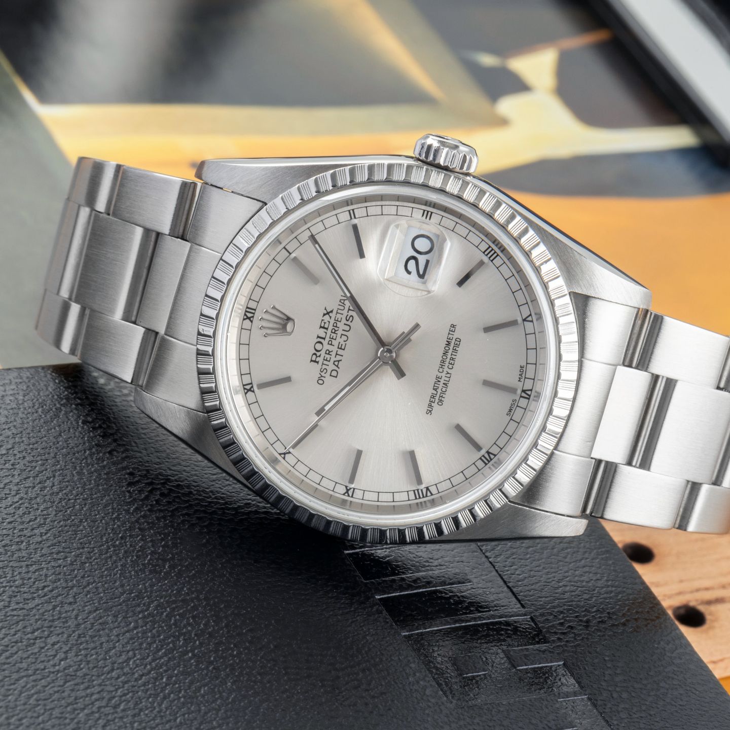 Rolex Datejust 36 16220 (1999) - 36mm Staal (2/8)