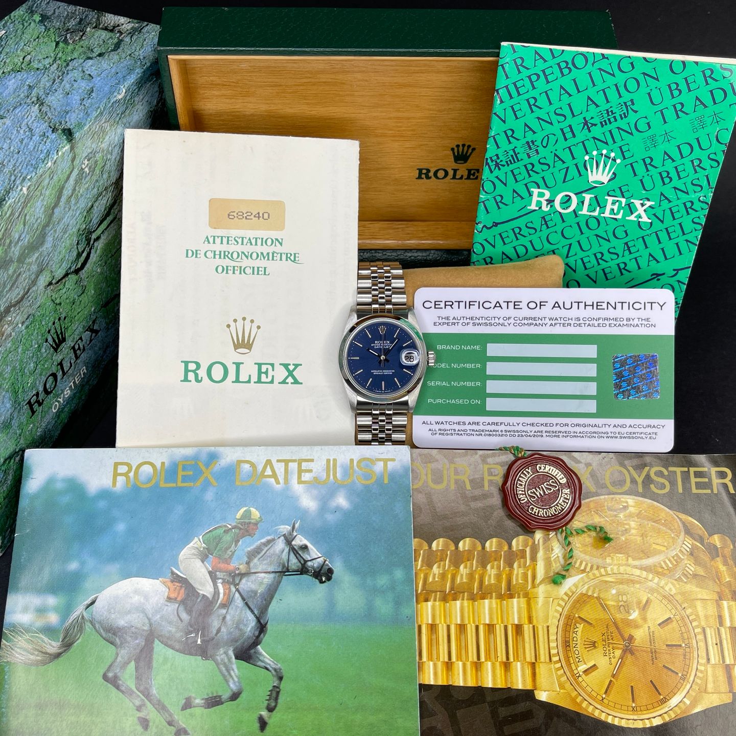 Rolex Datejust 31 68240 (1988) - 31 mm Steel case (2/7)