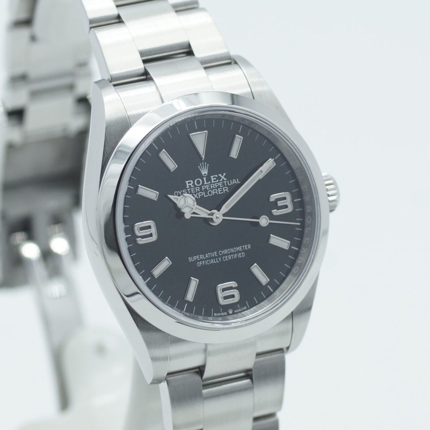 Rolex Explorer 124270 (2022) - 36mm Staal (5/8)