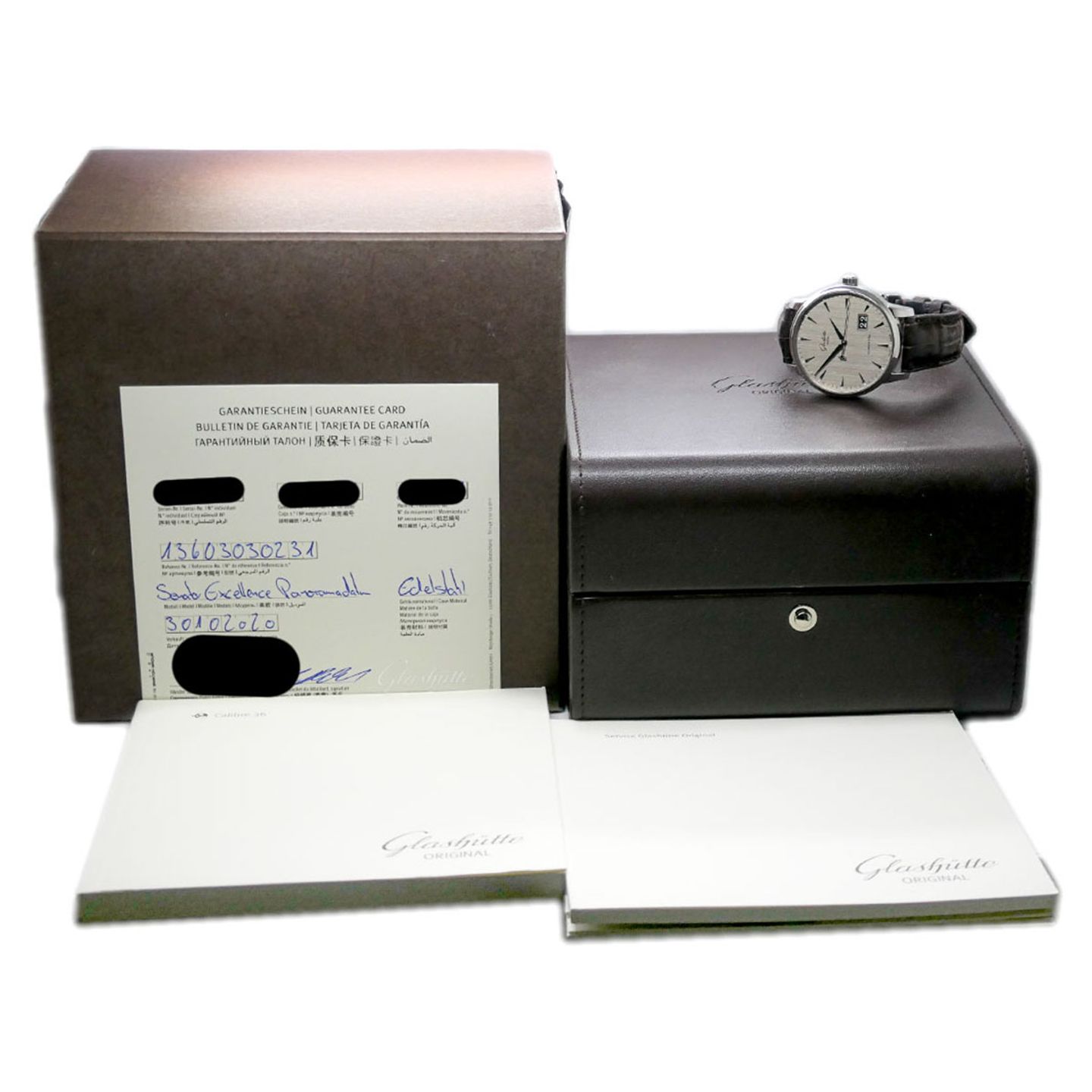 Glashütte Original Senator Excellence 1-36-03-03-02-31 (2020) - Grey dial 40 mm Steel case (7/7)