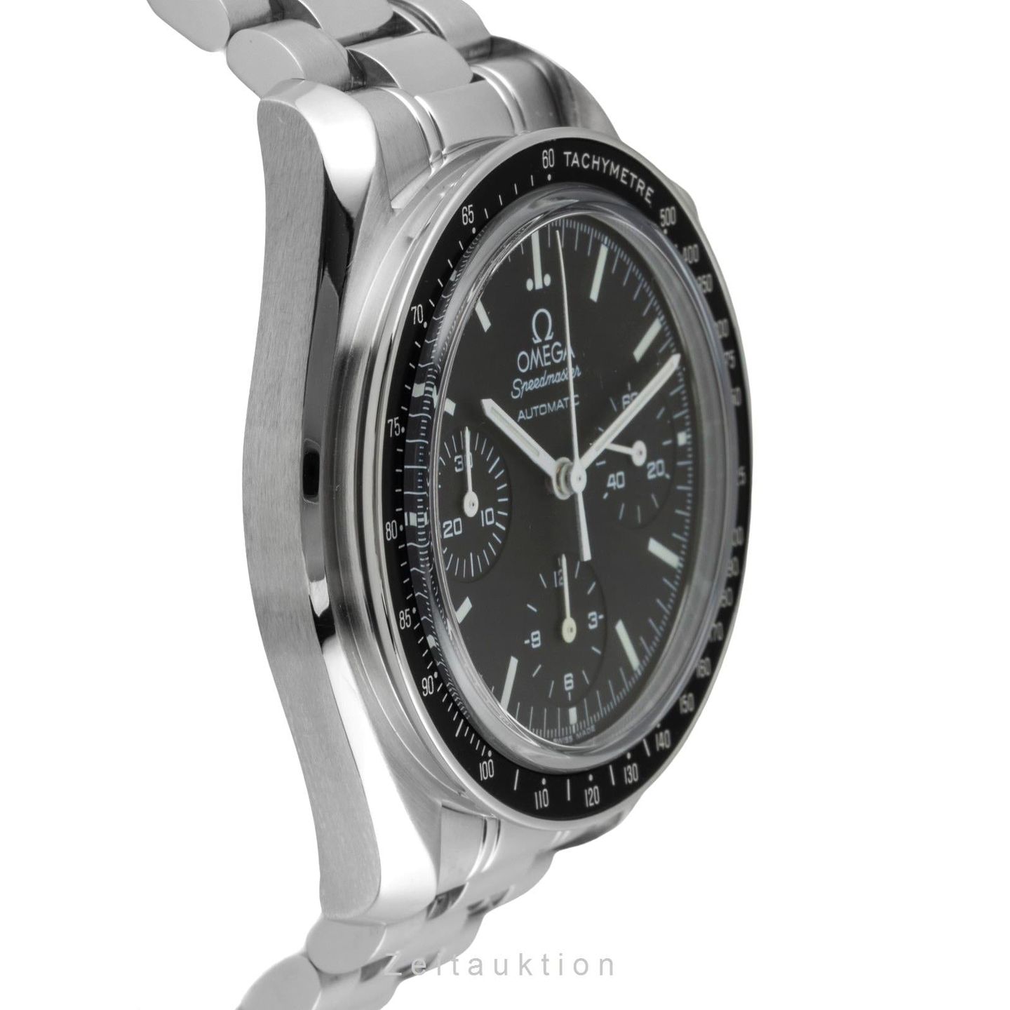 Omega Speedmaster Reduced 3539.50.00 (1999) - Zwart wijzerplaat 39mm Staal (6/8)