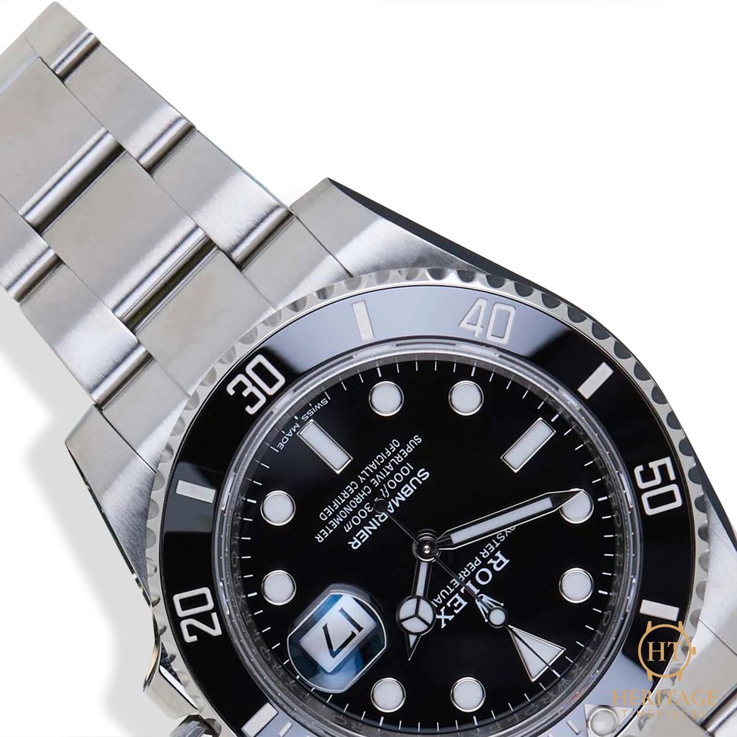 Rolex Submariner Date 116610LN (2020) - Zwart wijzerplaat 40mm Staal (6/8)