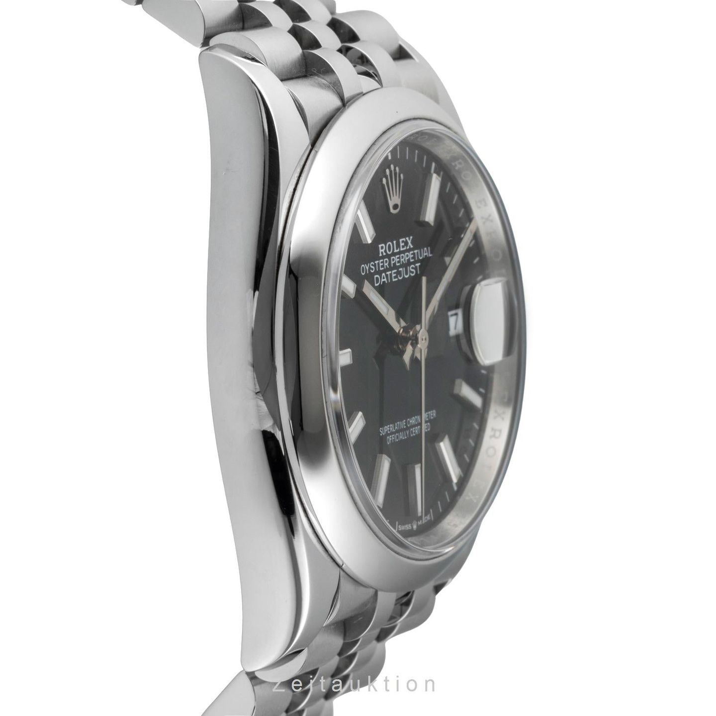 Rolex Datejust 36 126200 (Unknown (random serial)) - Black dial 36 mm Steel case (6/8)