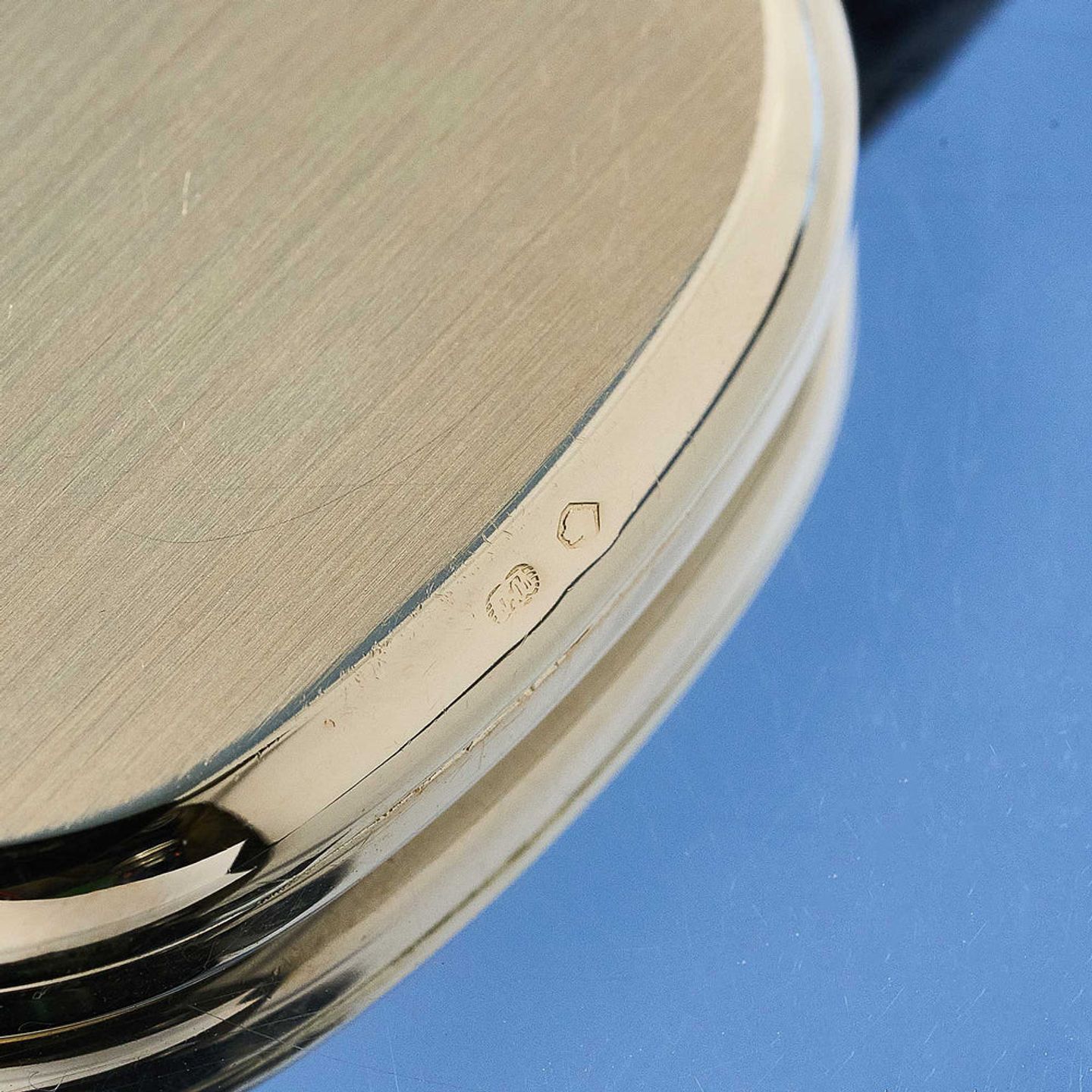 Patek Philippe Golden Ellipse 3738/100 (1992) - Blauw wijzerplaat 35mm Geelgoud (7/8)