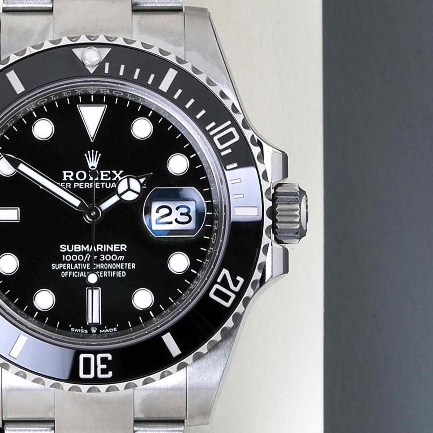 Rolex Submariner Date 126610LN (2024) - Zwart wijzerplaat 41mm Staal (5/8)