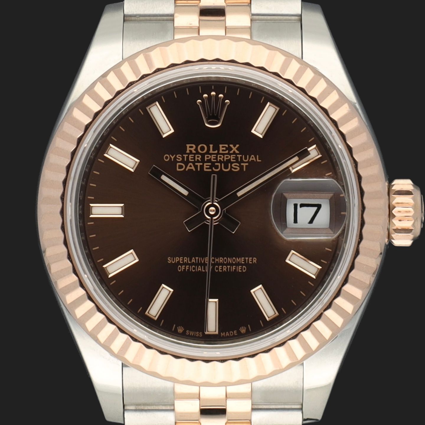 Rolex Lady-Datejust 279171 (2022) - 28mm Goud/Staal (2/8)