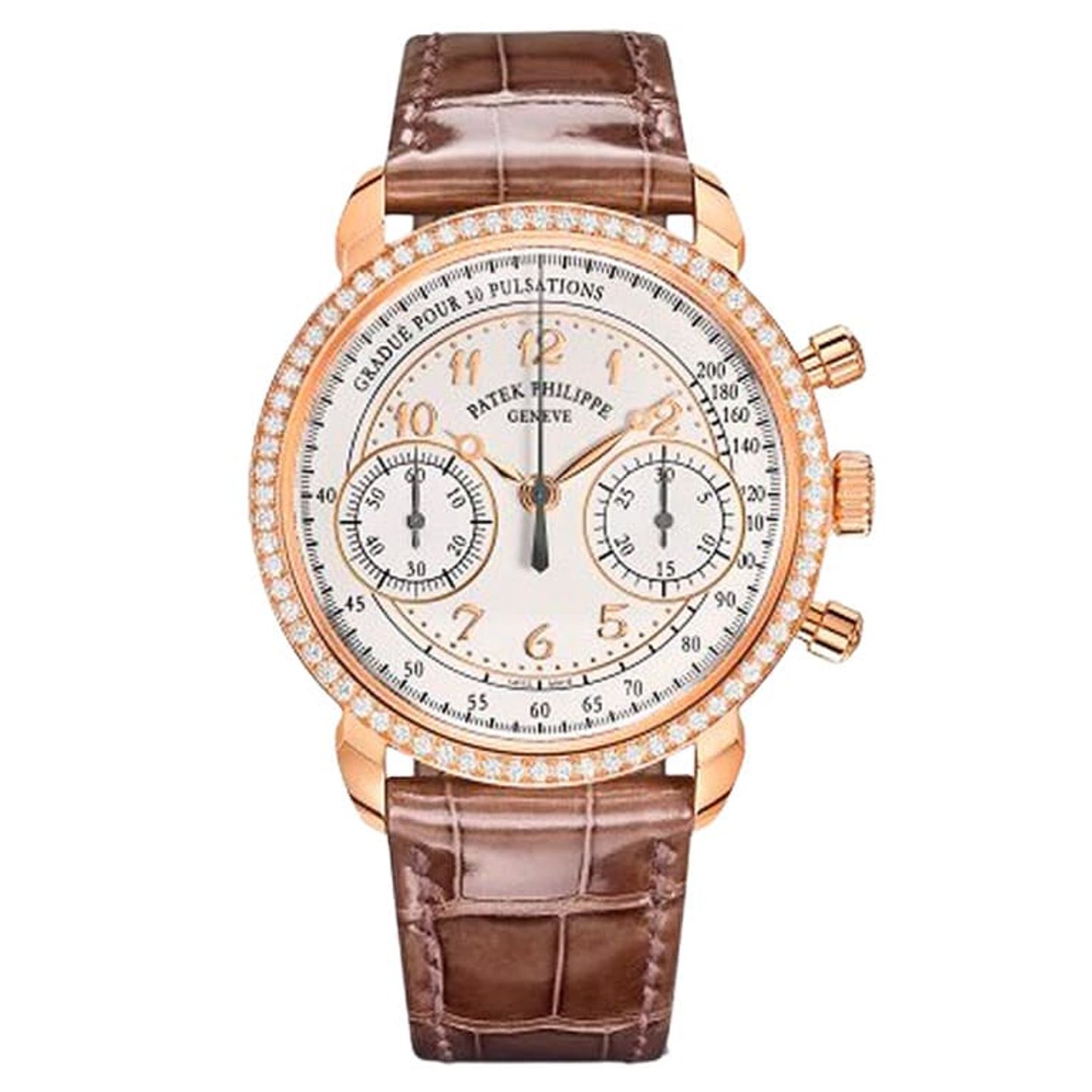 Patek Philippe Chronograph 7150/250R-001 (2023) - Zilver wijzerplaat 38mm Roségoud (1/1)