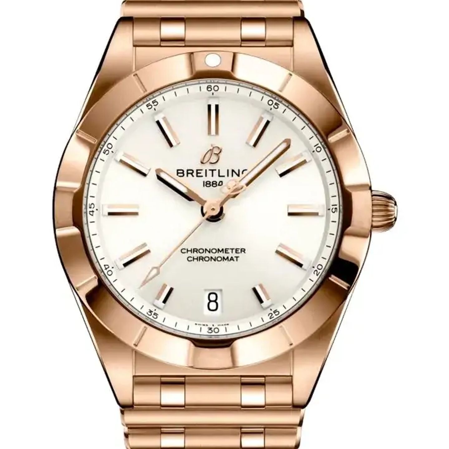 Breitling Chronomat R77310101A1R1 (2026) - White dial 32 mm Red Gold case (1/1)