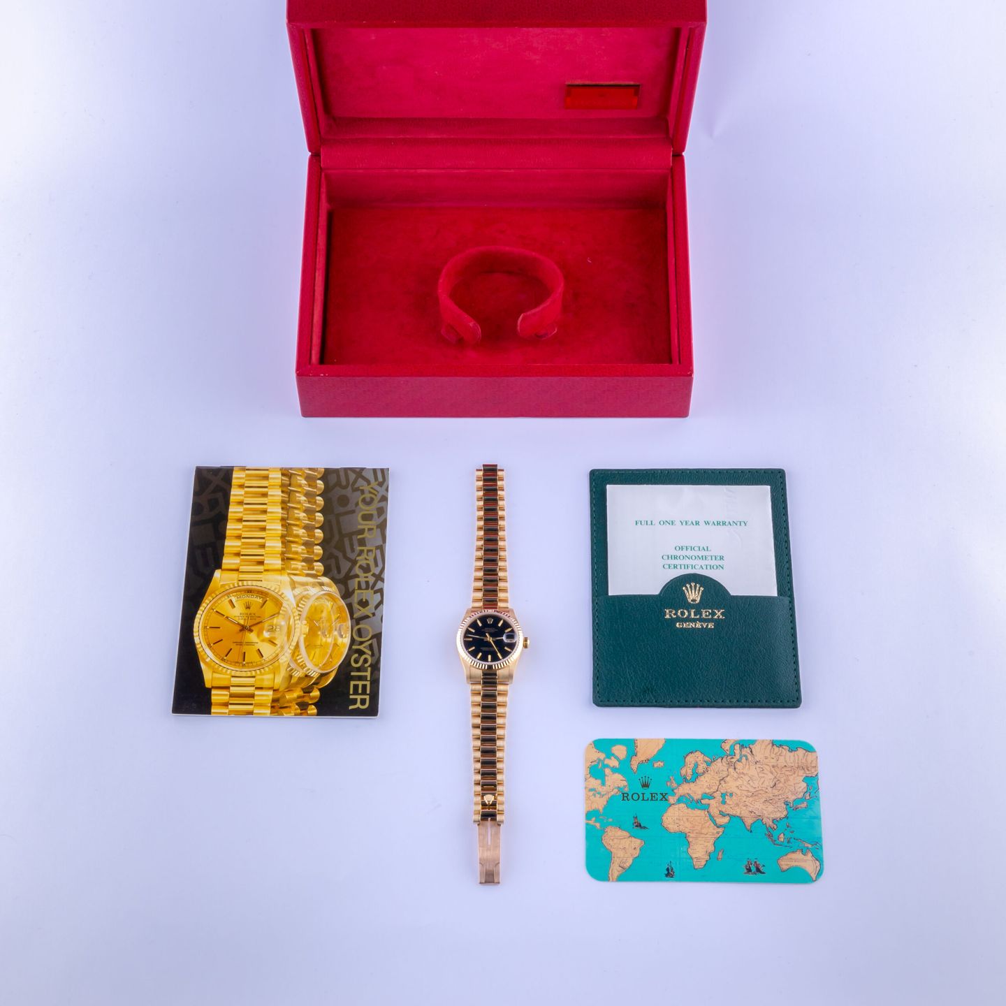 Rolex Lady-Datejust 69278 (1992) - 26 mm Yellow Gold case (8/8)