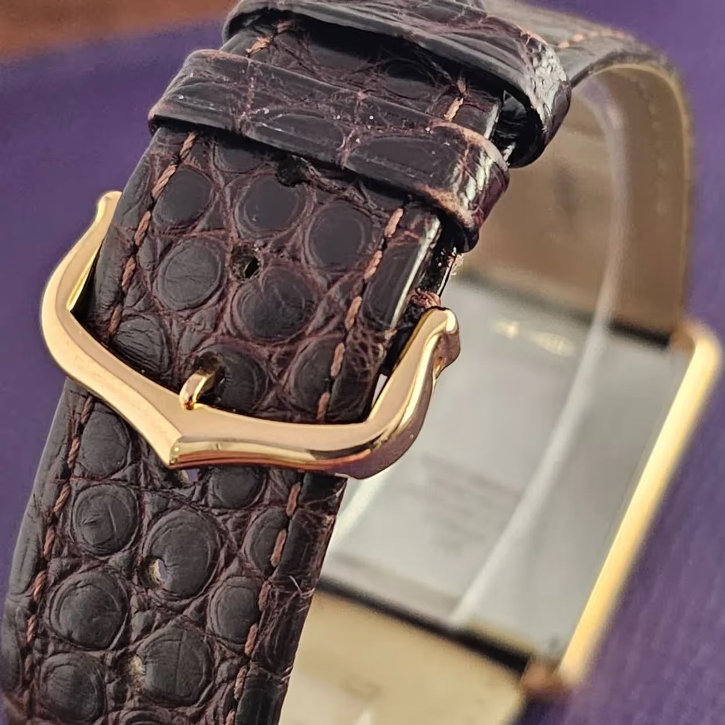 Cartier Tank Solo W5200025 (2020) - Silver dial 24 mm Rose Gold case (4/4)