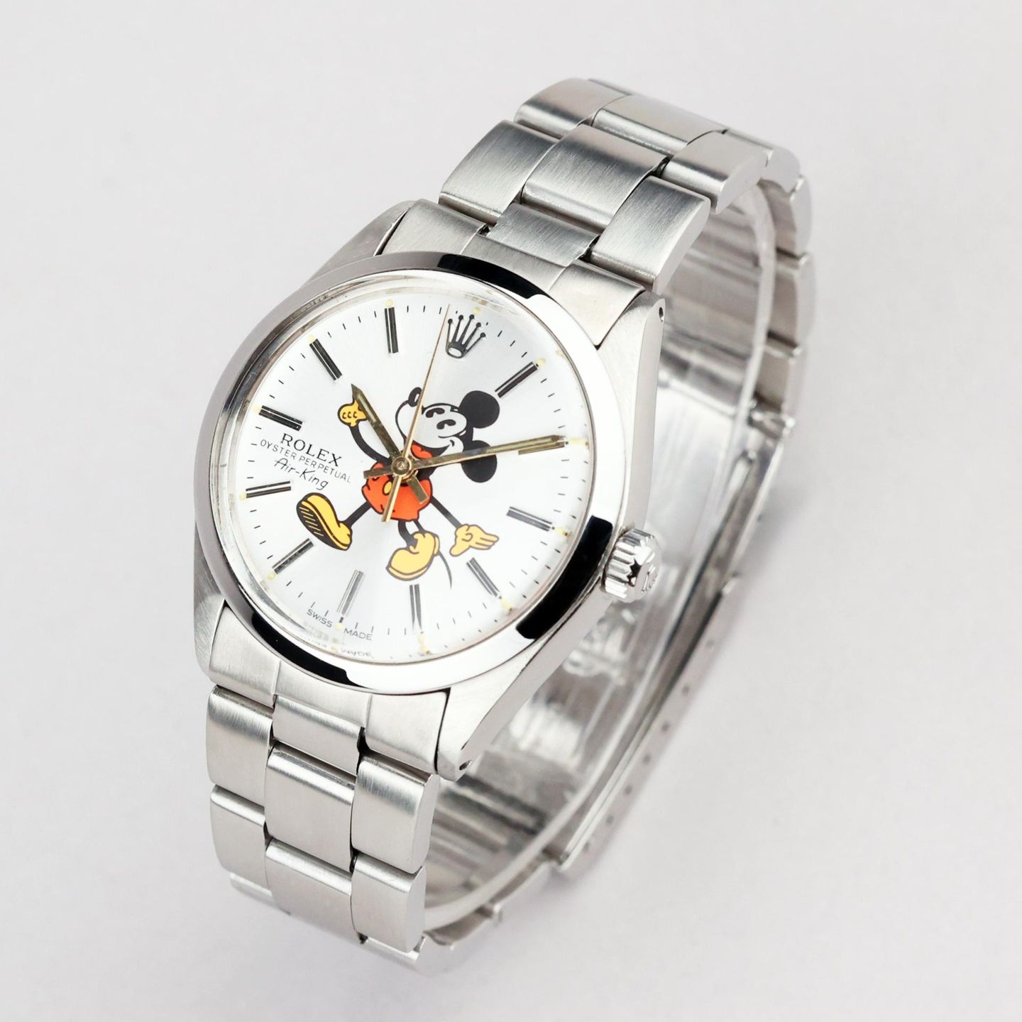 Rolex Air-King 5500 (1980) - 34mm Staal (4/7)
