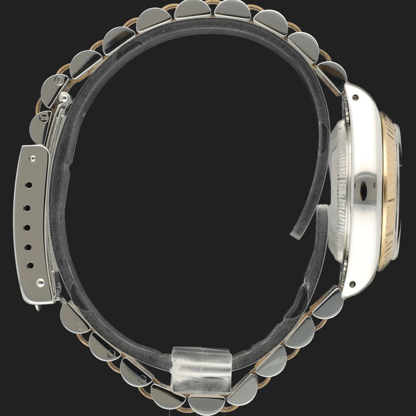 Rolex Lady-Datejust 69173 (1994) - Champagne dial 26 mm Gold/Steel case (5/8)