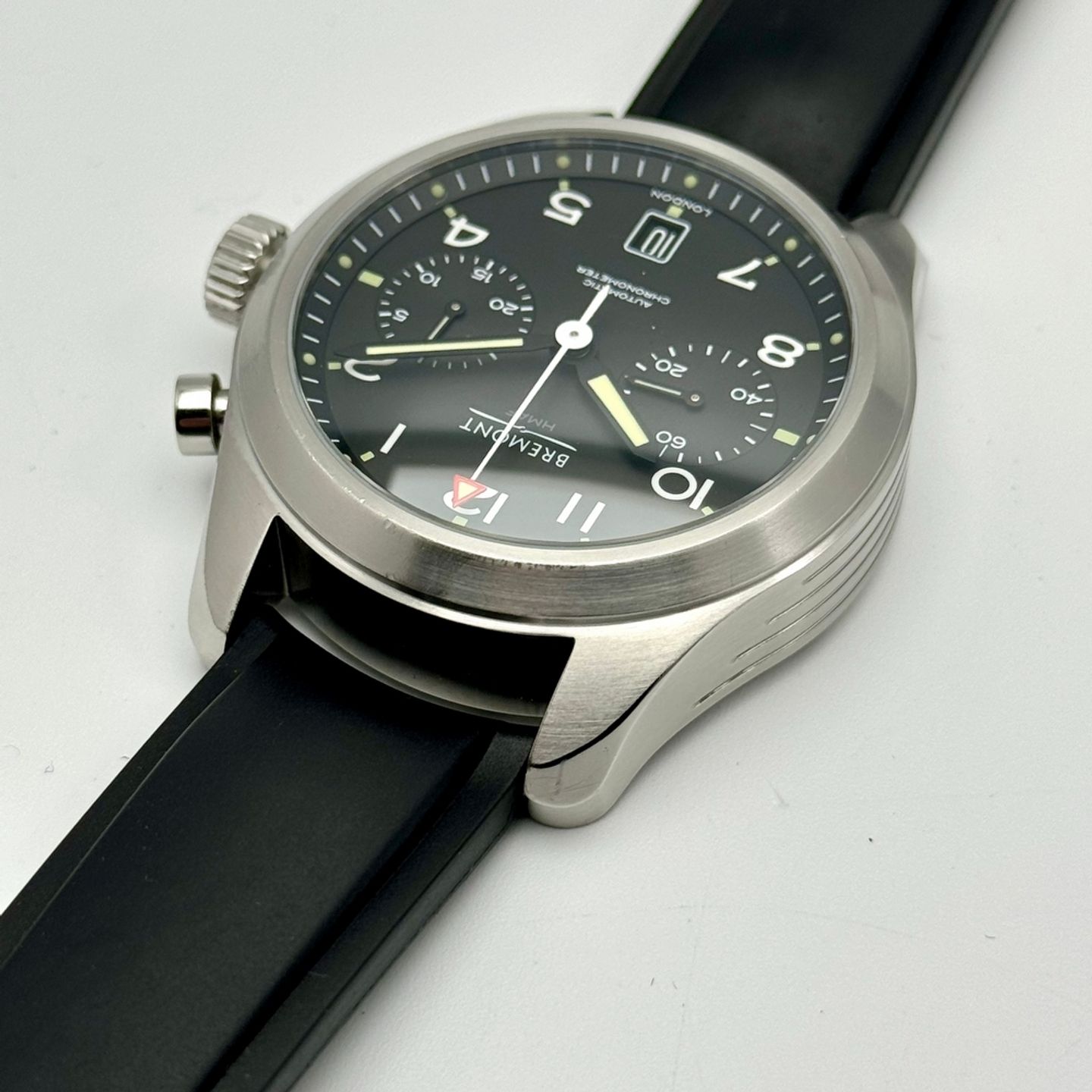 Bremont Unknown BR111 (Unknown (random serial)) - Black dial 42 mm Steel case (14/20)