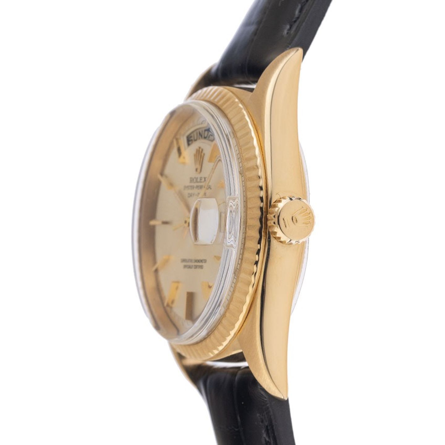 Rolex Day-Date 1803 (1972) - Champagne wijzerplaat 36mm Geelgoud (4/8)